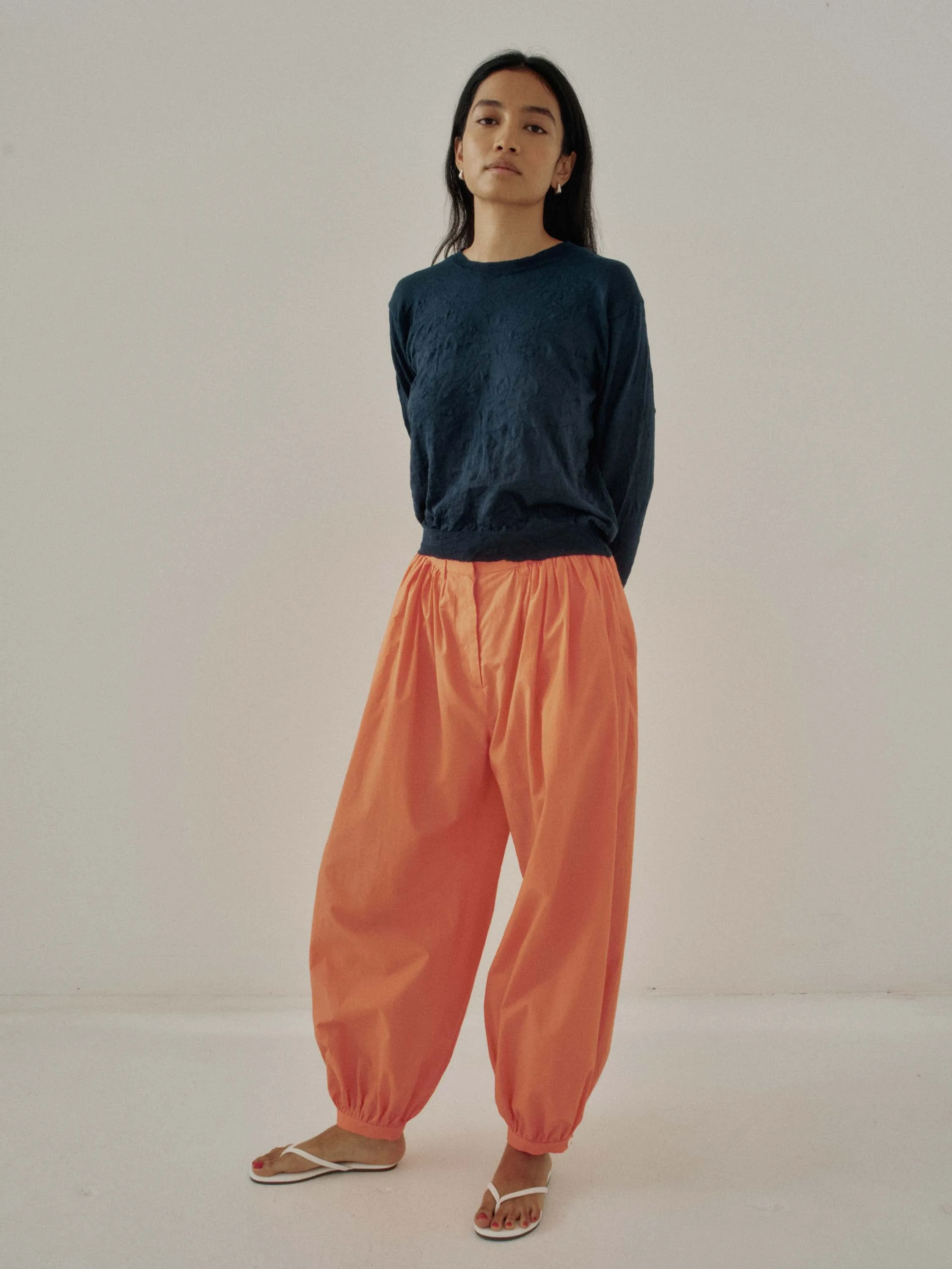 Us Pre Crinkled Pullover in Navy sold by Sayaka Davis product image thumbnail 3