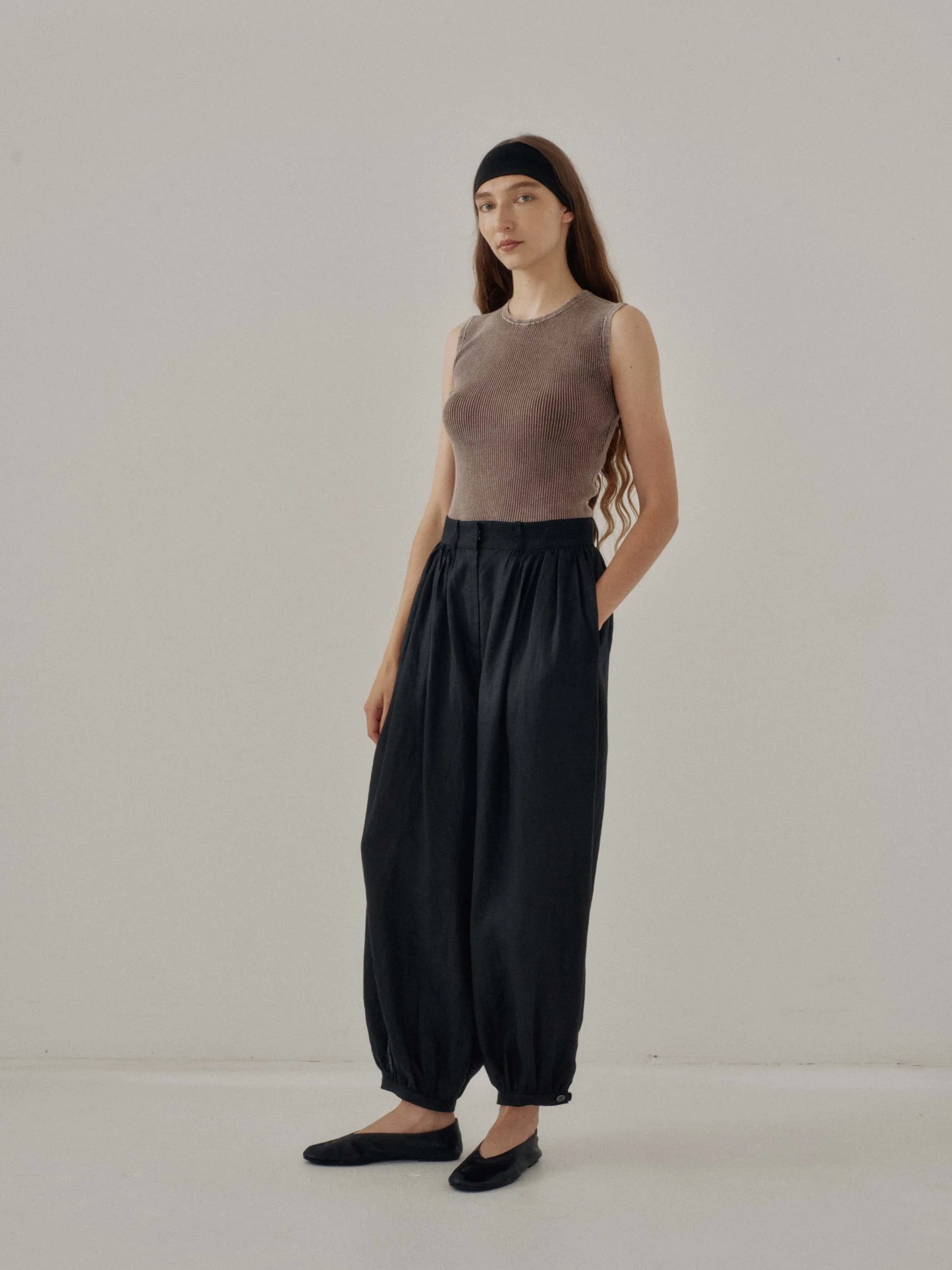 Us Pre Ribbed Tank in Coffee sold by Sayaka Davis product image thumbnail 5
