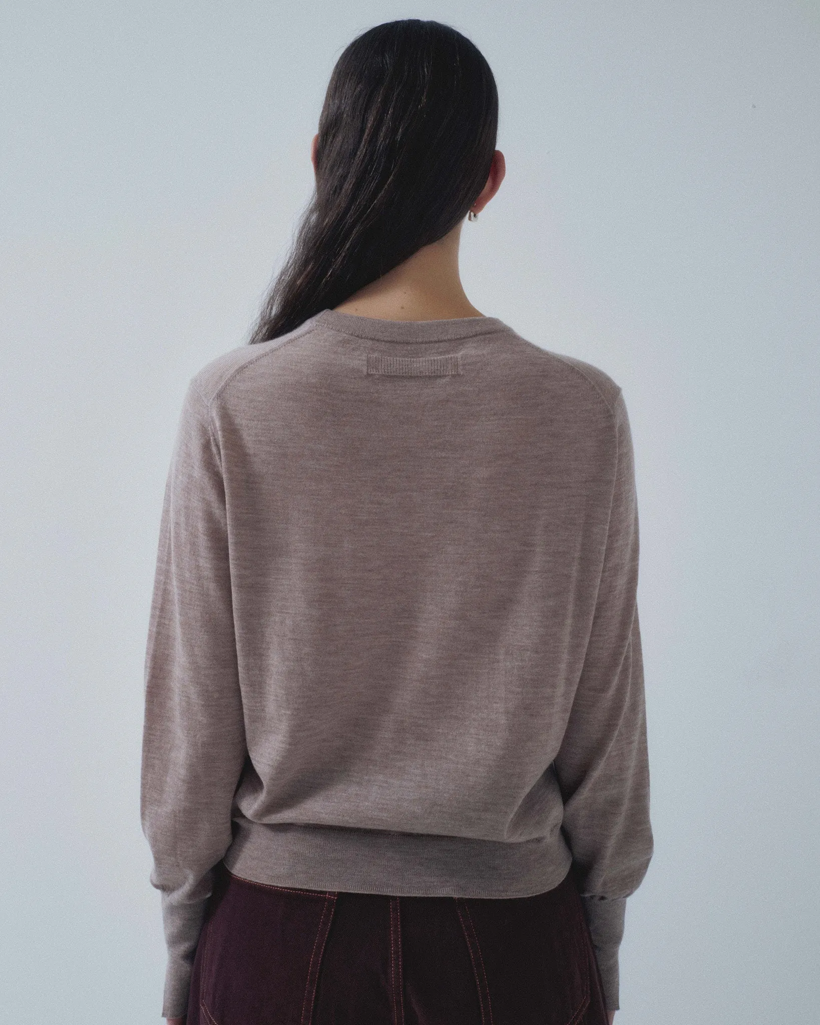 Cashmere Sweater in Toast sold by Sayaka Davis product image thumbnail 3