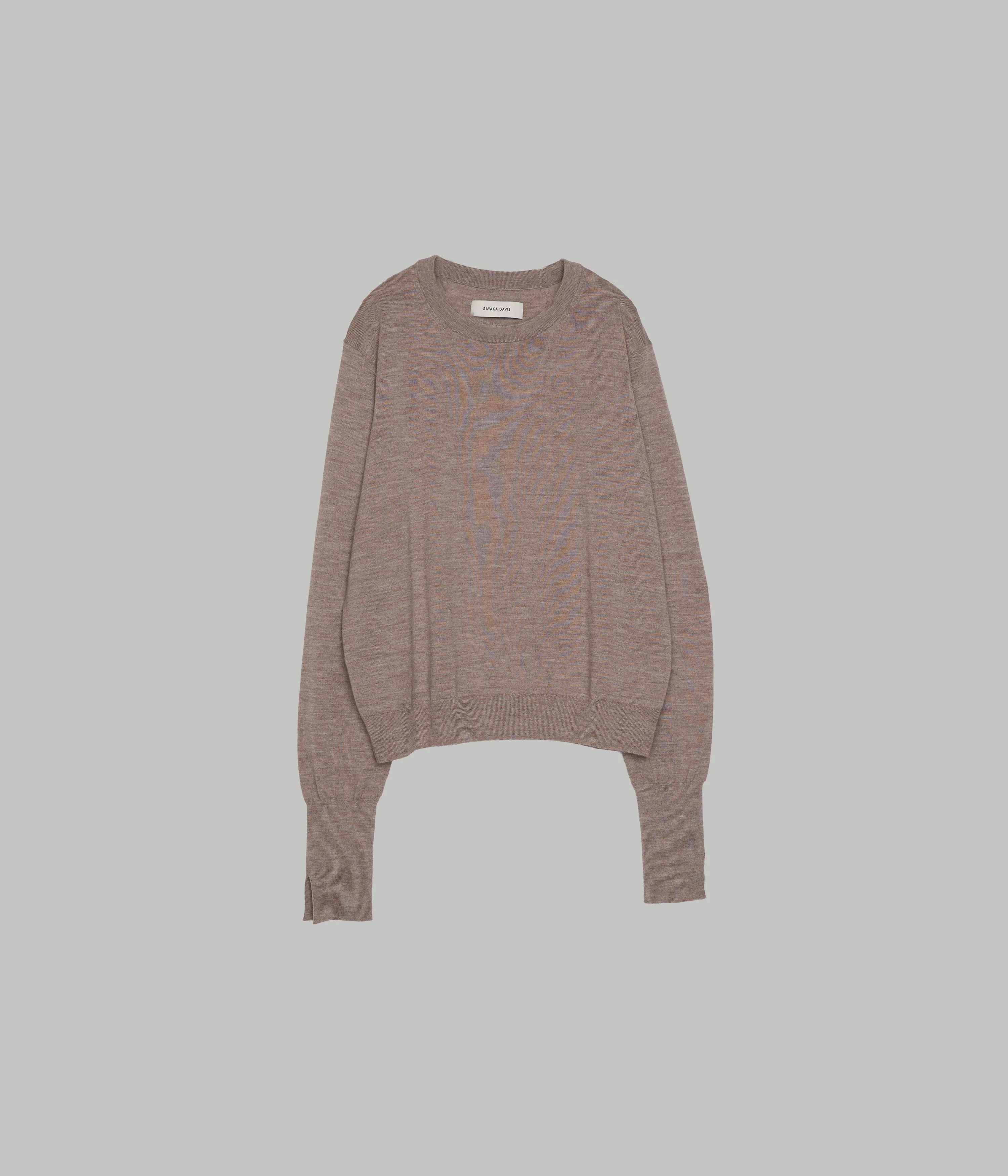 Cashmere Sweater in Toast sold by Sayaka Davis product image thumbnail 5
