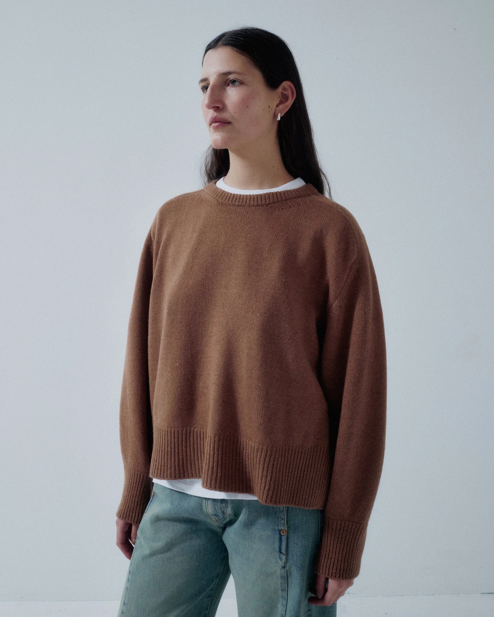 Balloon Sleeve Pullover in Latte sold by Sayaka Davis product image thumbnail 2