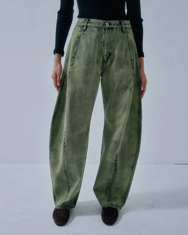 Barrel Denim in Cactus made by Sayaka Davis