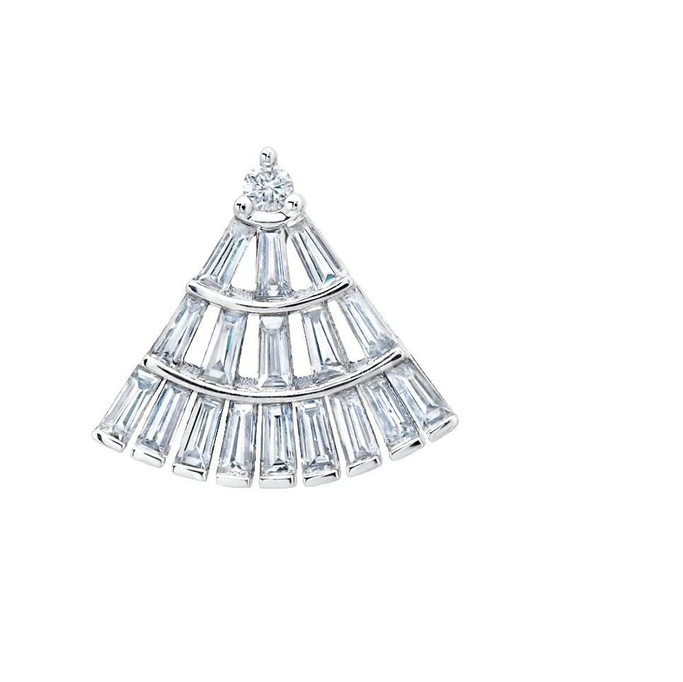 Apse Earrings with Baguette Diamonds sold by Gabriela Artigas product image thumbnail 3