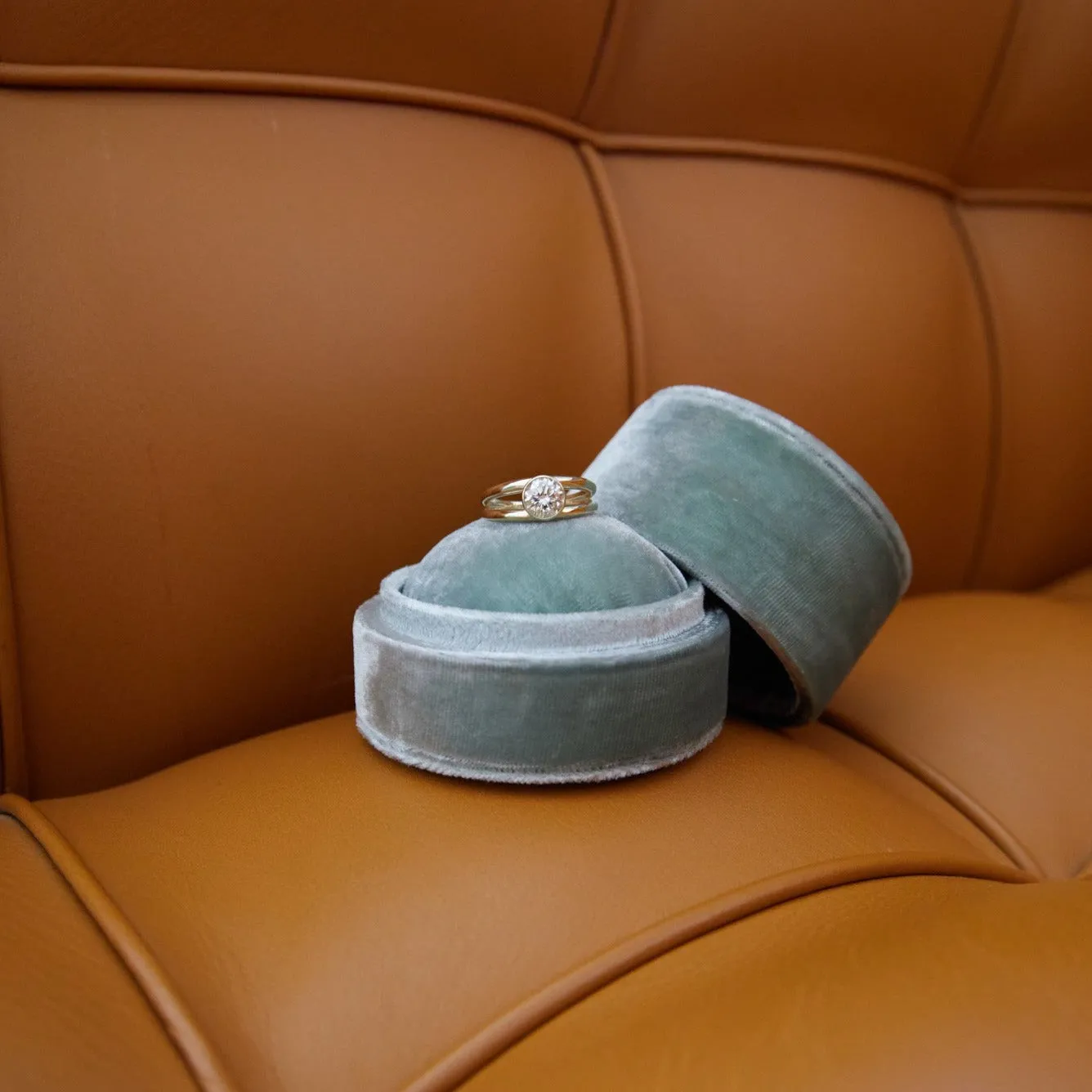 Double Eternal Ring with Round Diamond sold by Gabriela Artigas product image thumbnail 3