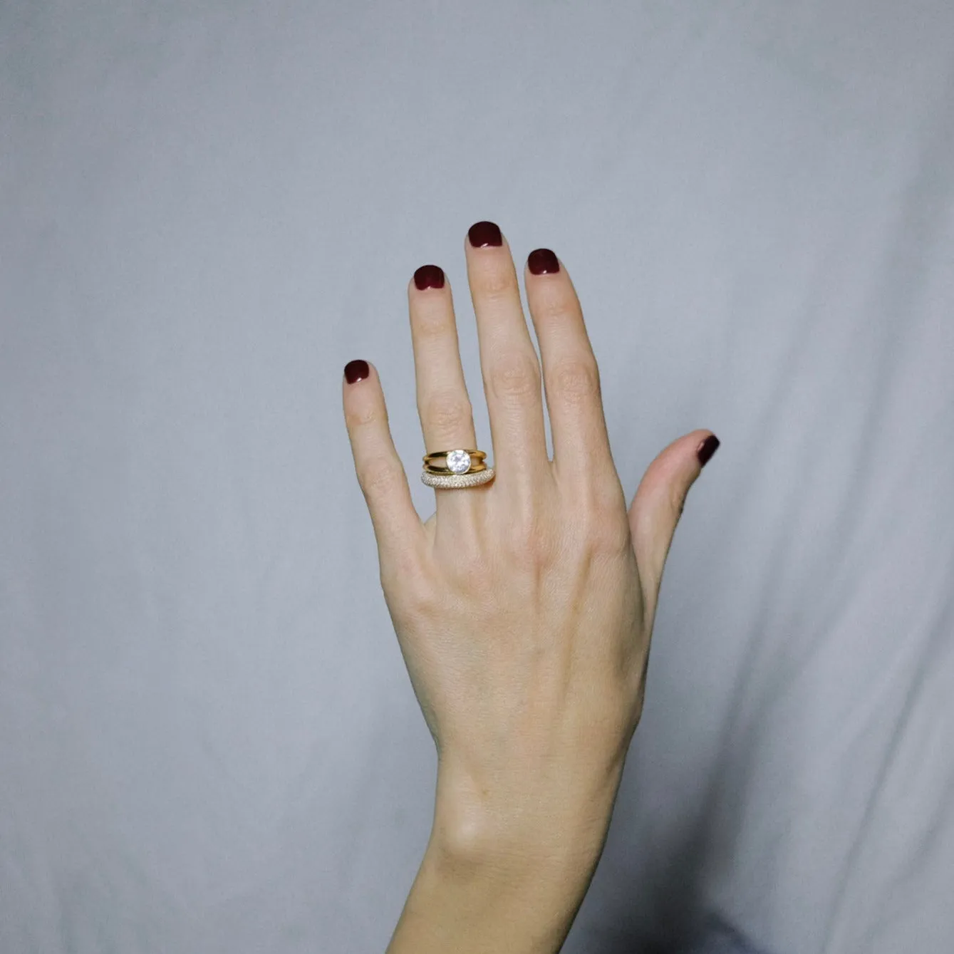 Double Eternal Ring with Round Diamond sold by Gabriela Artigas product image thumbnail 4