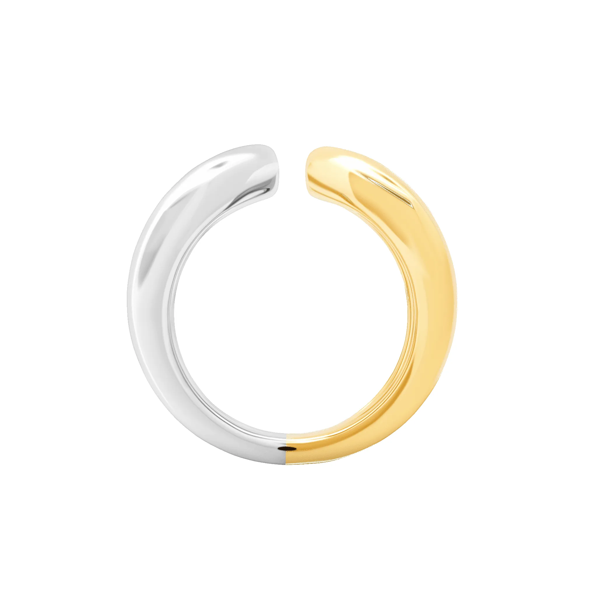 Two Tone Fine Grande Twin Tusk Ring sold by Gabriela Artigas product image thumbnail 4
