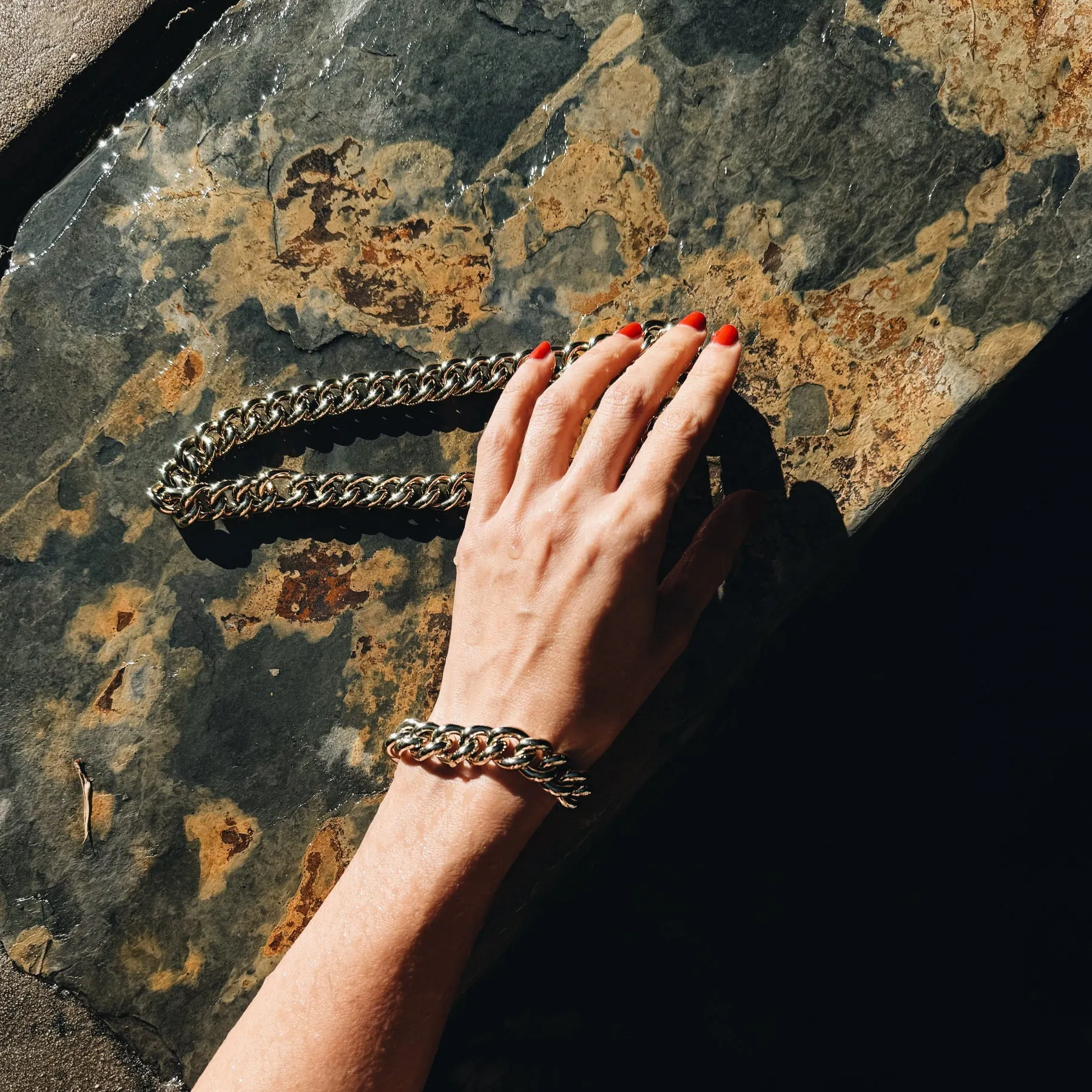 Fine Full Palma Necklace with Invisible Clasp sold by Gabriela Artigas product image thumbnail 5