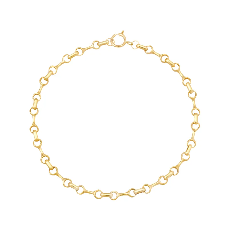 10 MM Fine Double Beam Chain Bracelet sold by Gabriela Artigas