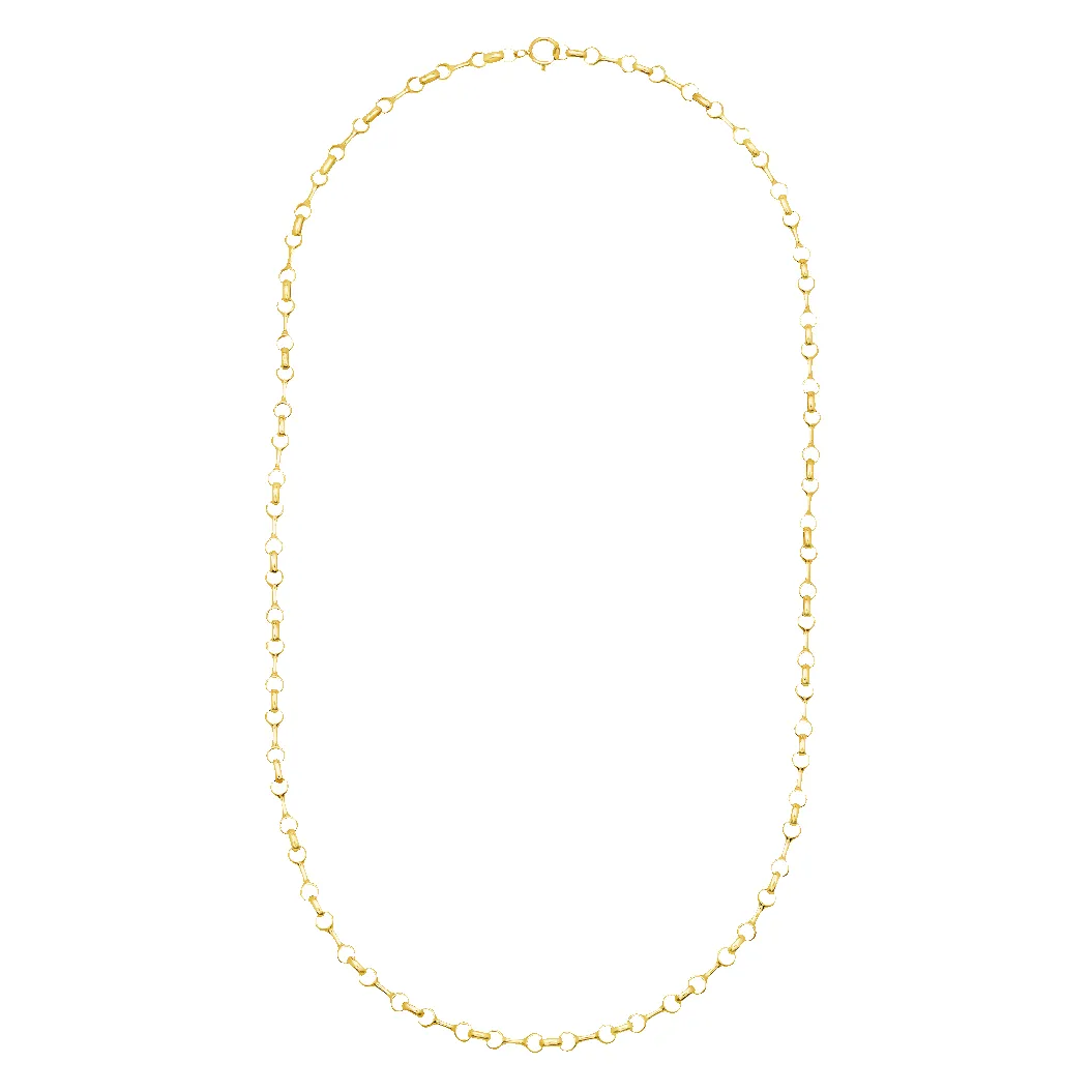 10 MM Fine Double Beam Chain Necklace sold by Gabriela Artigas product image thumbnail 3