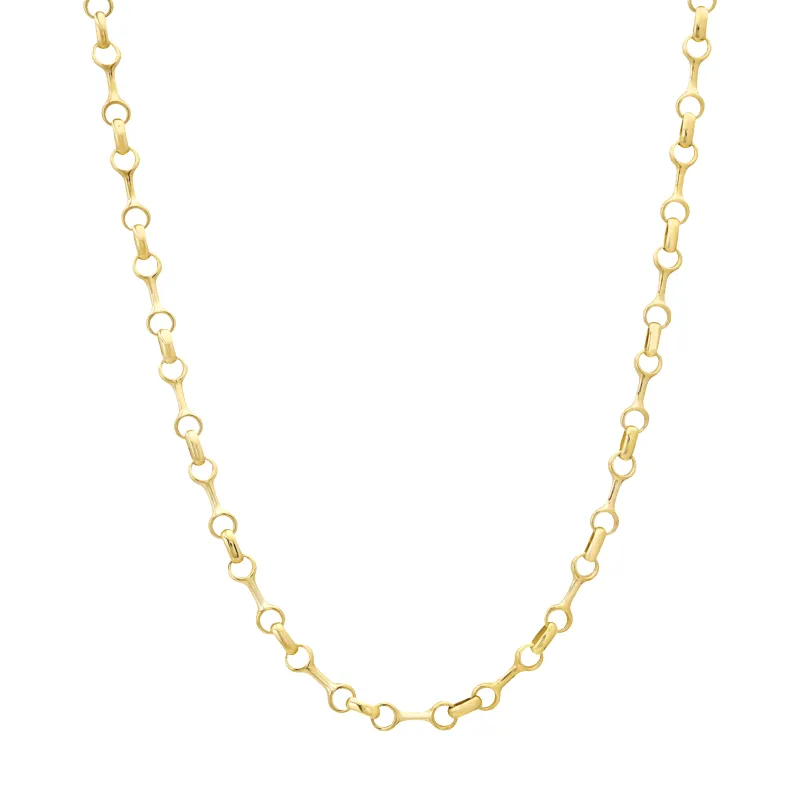 10 MM Fine Double Beam Chain Necklace made by Gabriela Artigas