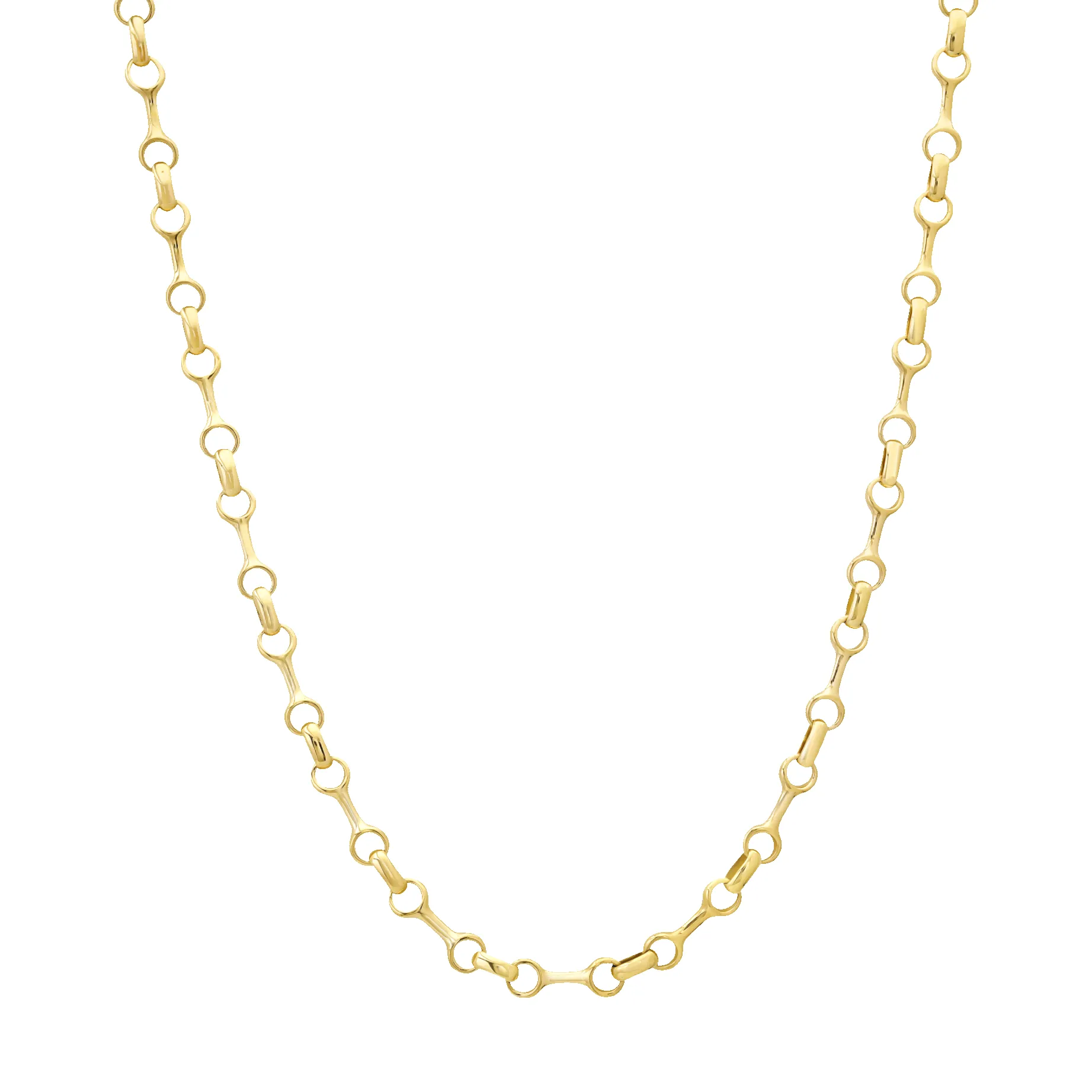 10 MM Fine Double Beam Chain Necklace sold by Gabriela Artigas