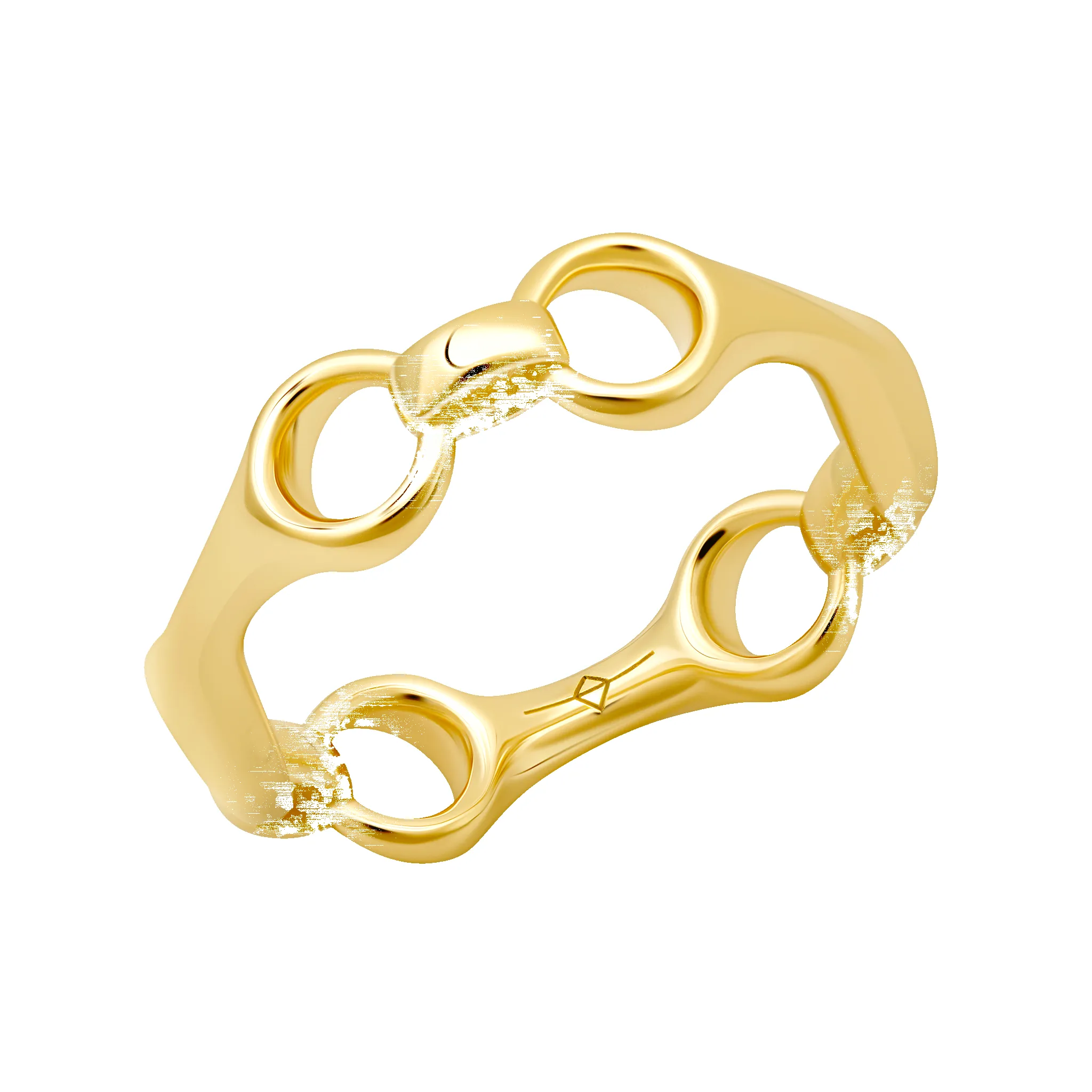 15 MM Fine Beam Link Ring sold by Gabriela Artigas product image thumbnail 3
