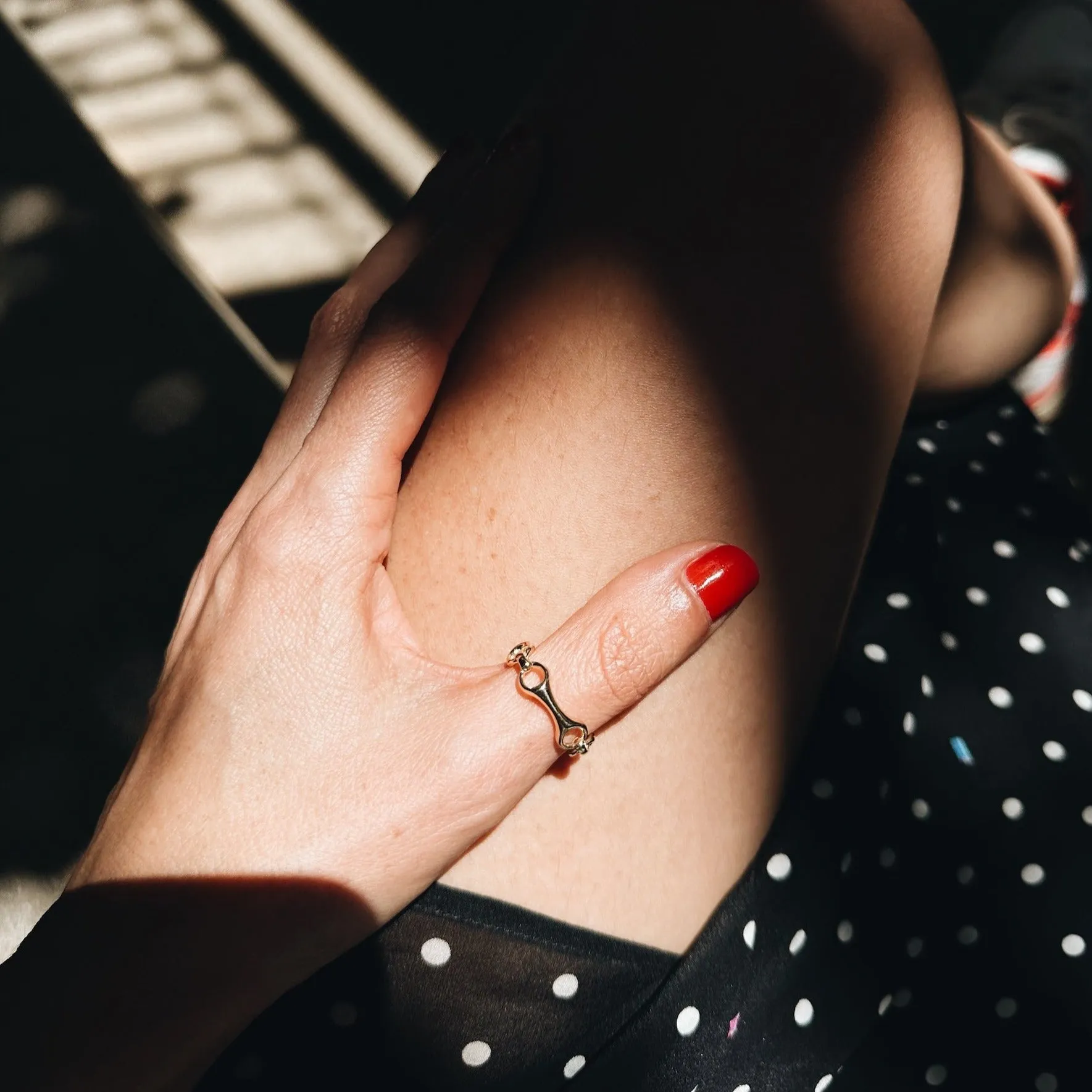 15 MM Fine Beam Link Ring sold by Gabriela Artigas product image thumbnail 2