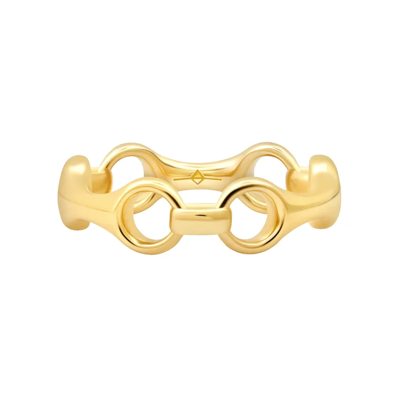 15 MM Fine Beam Link Ring sold by Gabriela Artigas