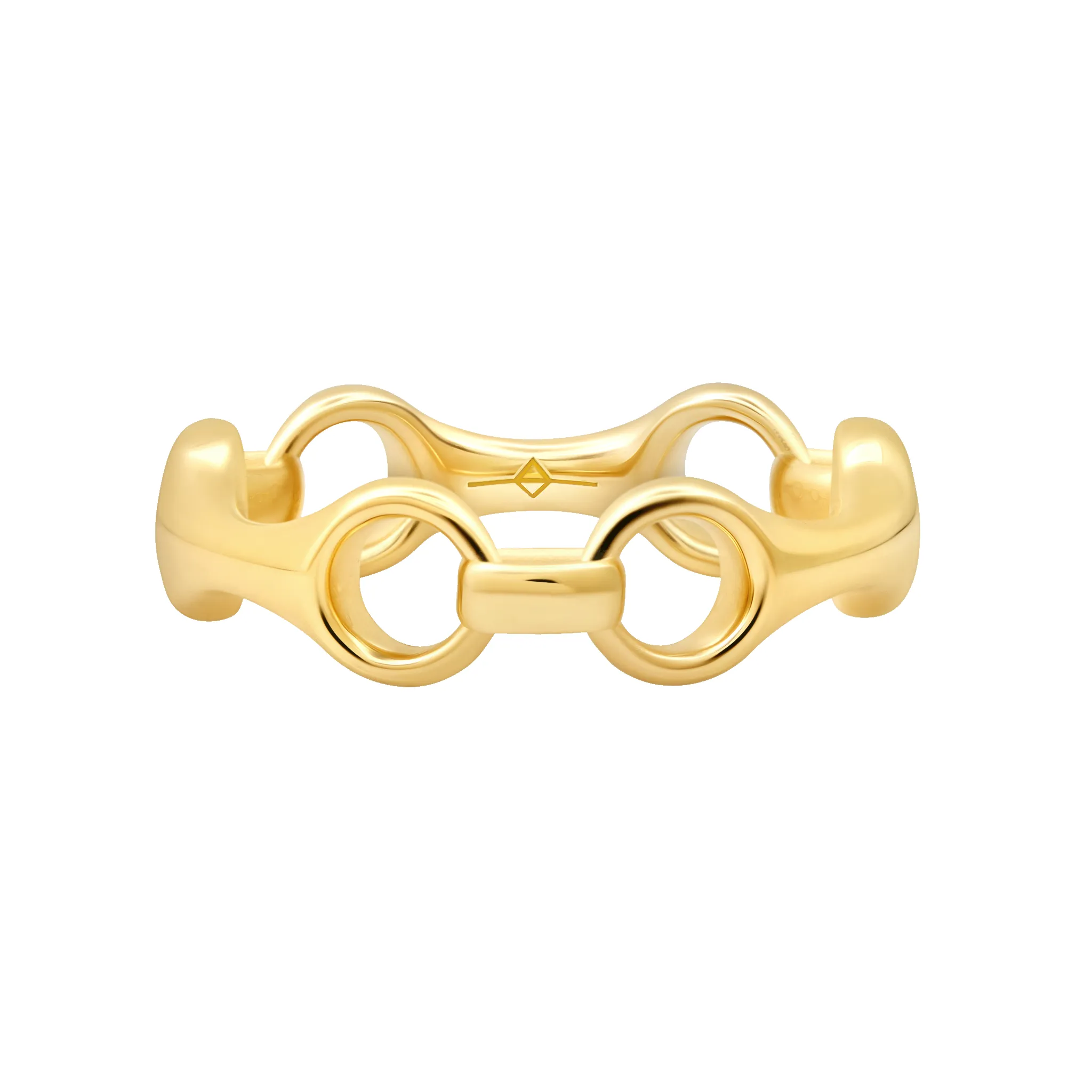15 MM Fine Beam Link Ring sold by Gabriela Artigas