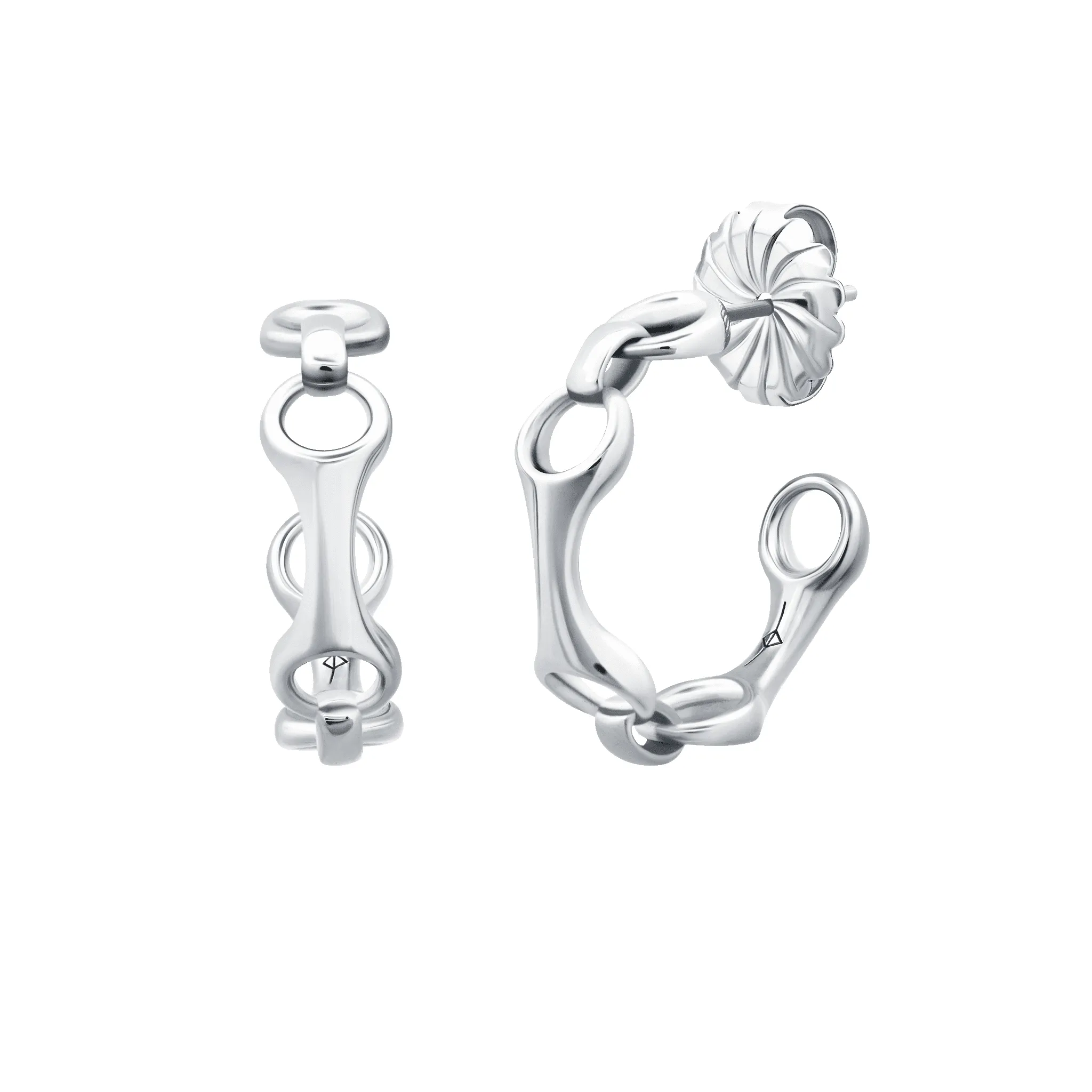 15 MM Double Beam Hoops sold by Gabriela Artigas