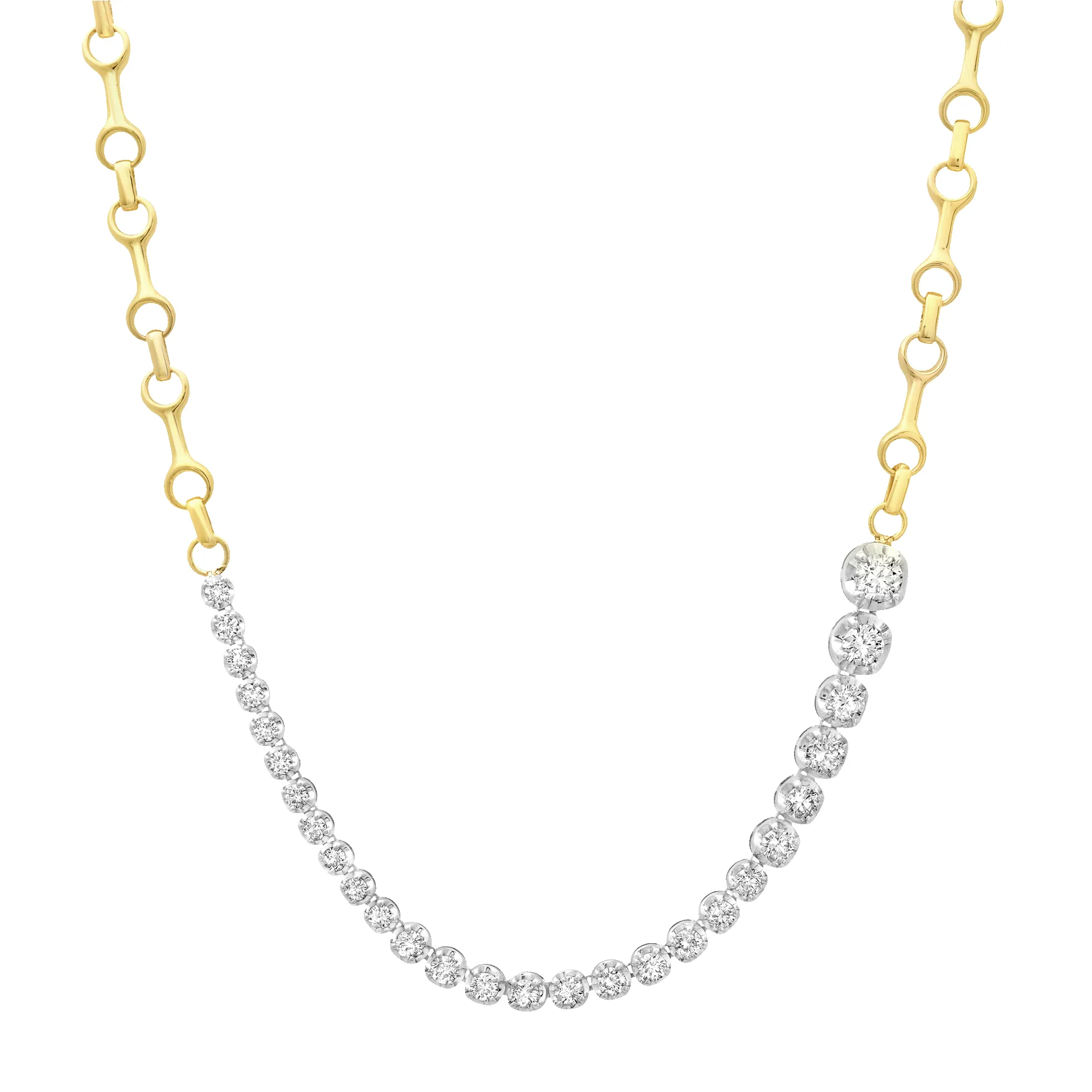 Ascending Diamonds Tennis Necklace sold by Gabriela Artigas