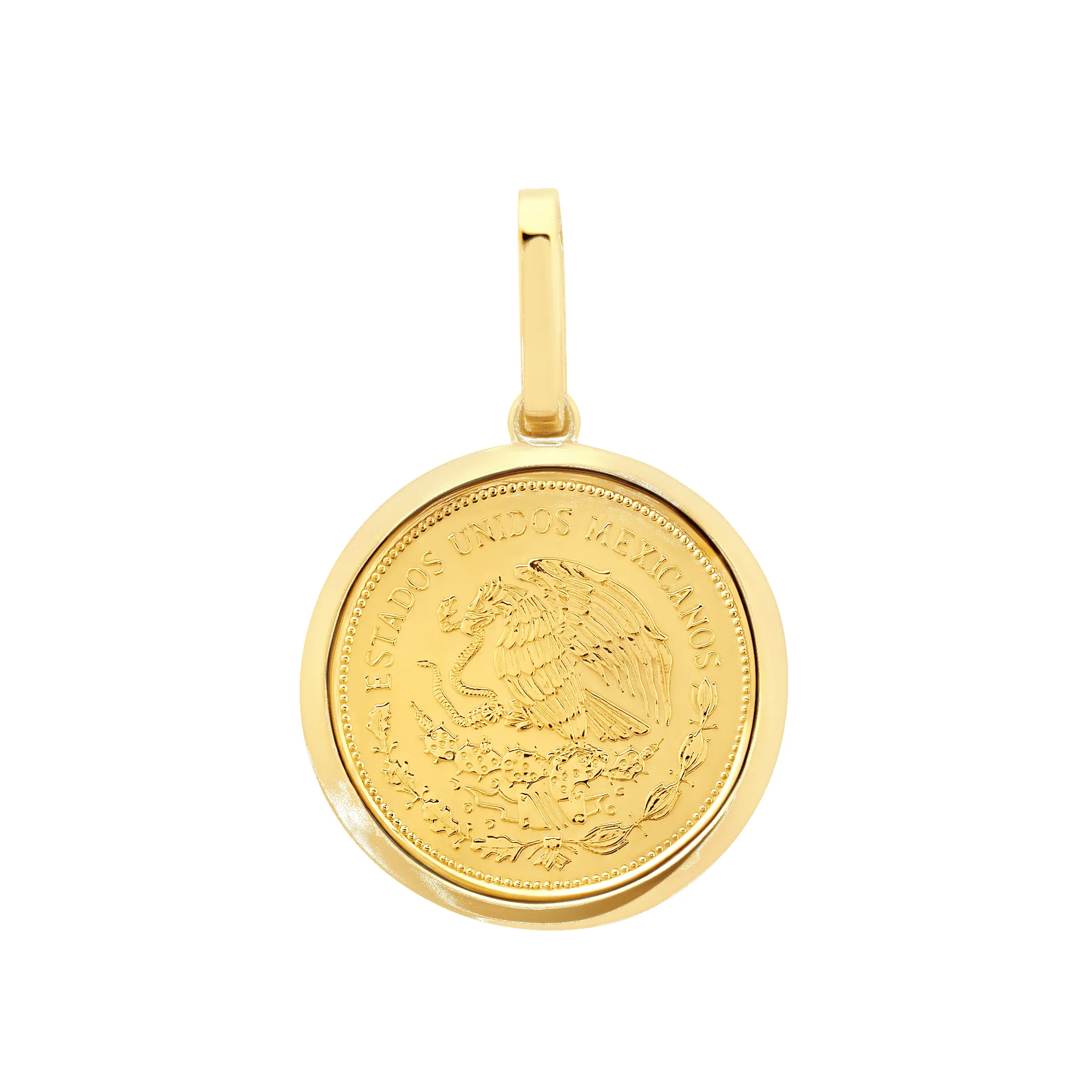 Vintage Mexican Coin Pendant sold by Gabriela Artigas product image thumbnail 3