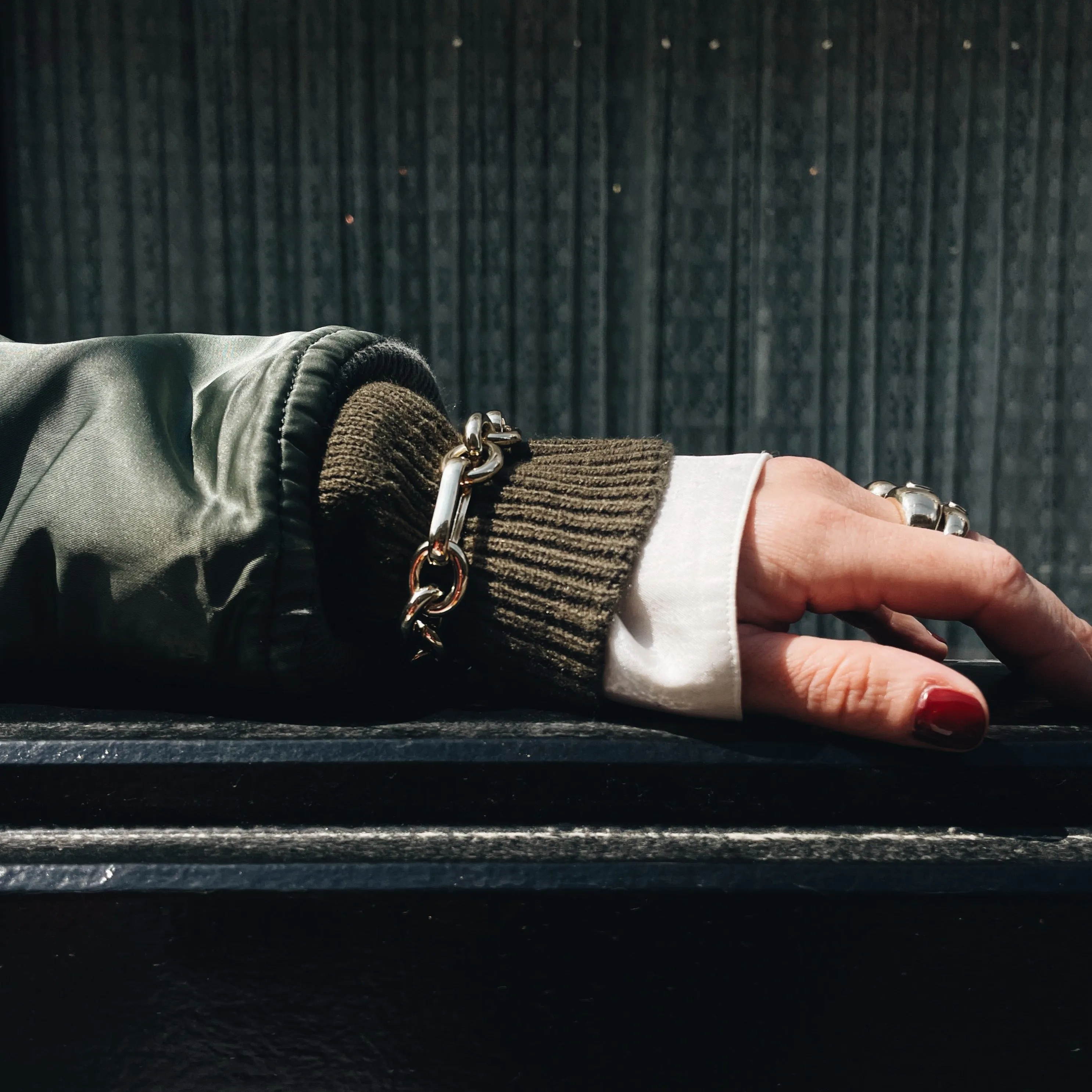 Grande Mixed Long Links Bracelet sold by Gabriela Artigas