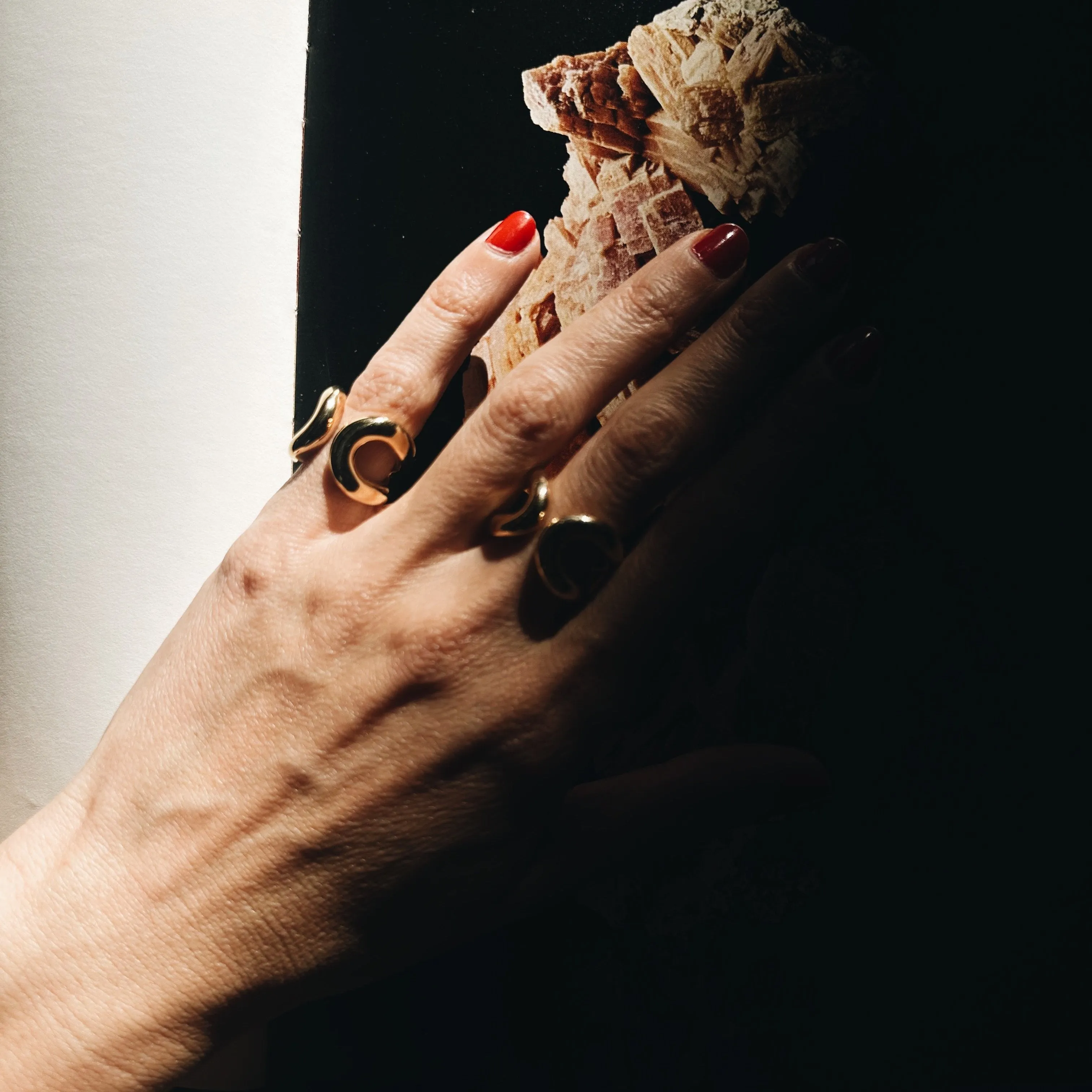 Fine Grande Double Beam Ring sold by Gabriela Artigas product image thumbnail 4