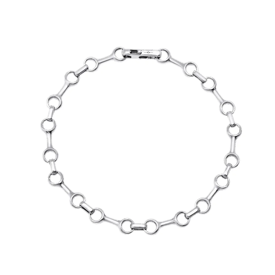 15 MM Double Beam Chain Anklet sold by Gabriela Artigas product image thumbnail 3