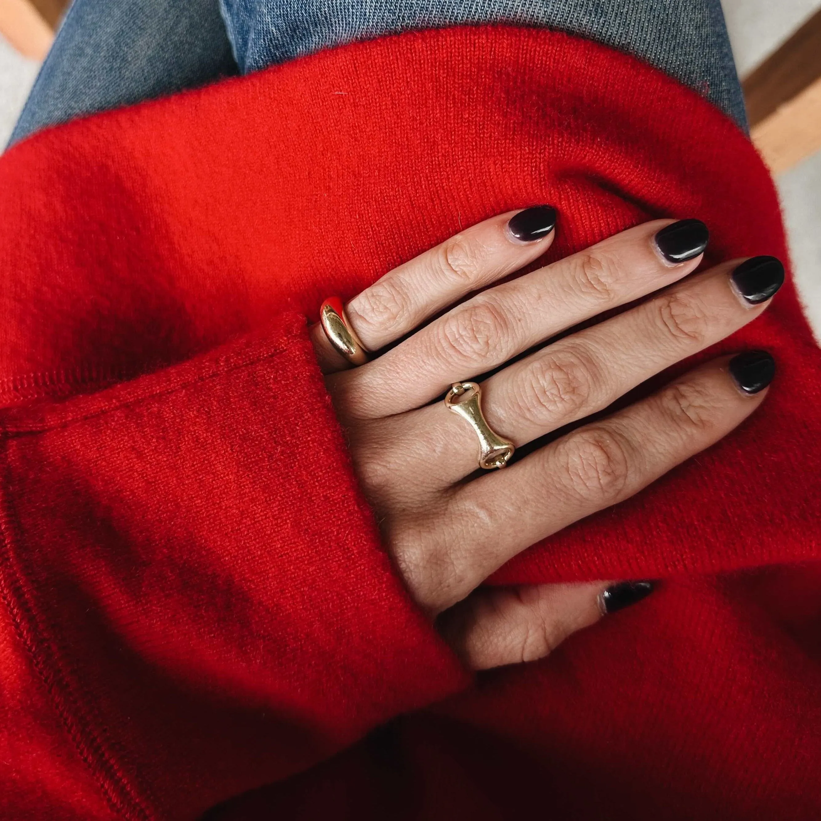 20 MM Fine Beam Link Ring sold by Gabriela Artigas product image thumbnail 2