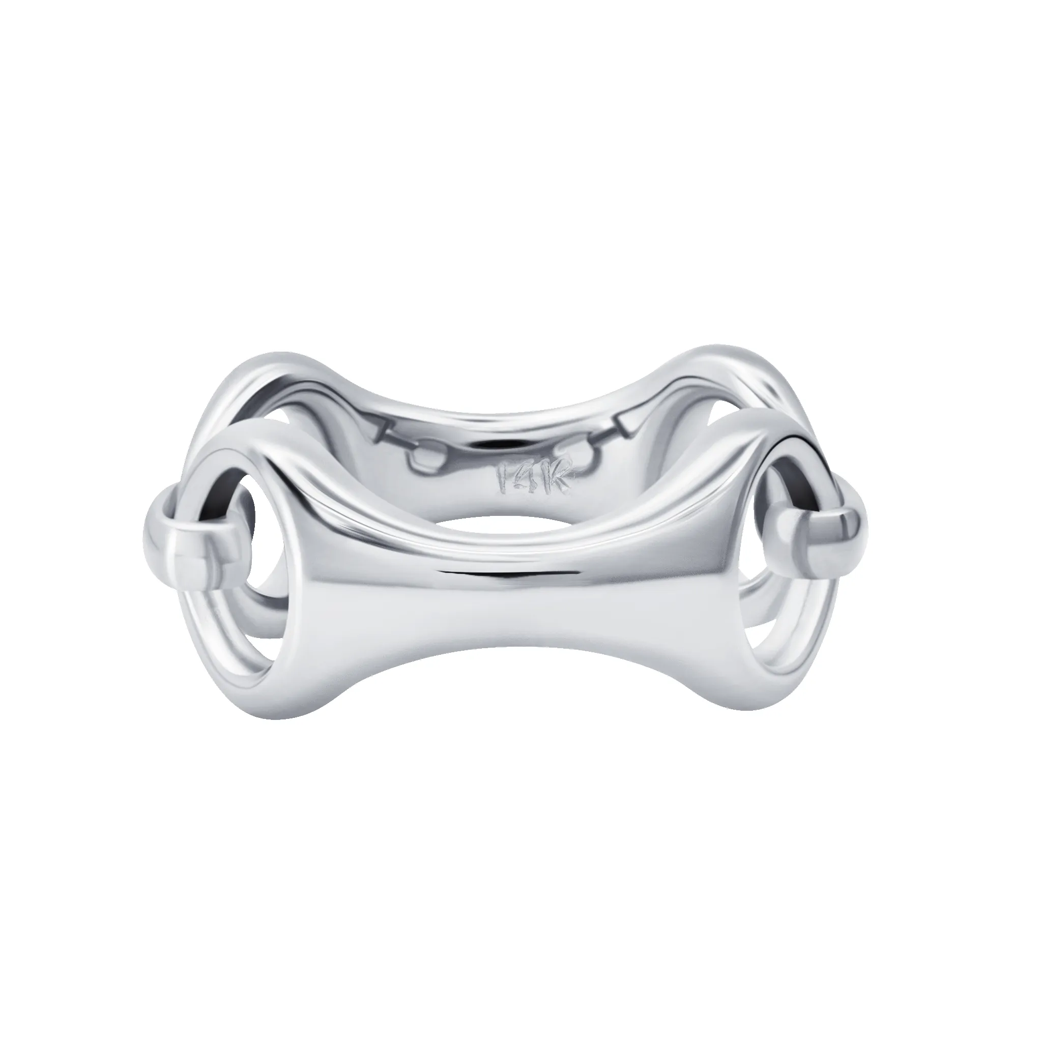 20 MM Fine Beam Link Ring sold by Gabriela Artigas product image thumbnail 3