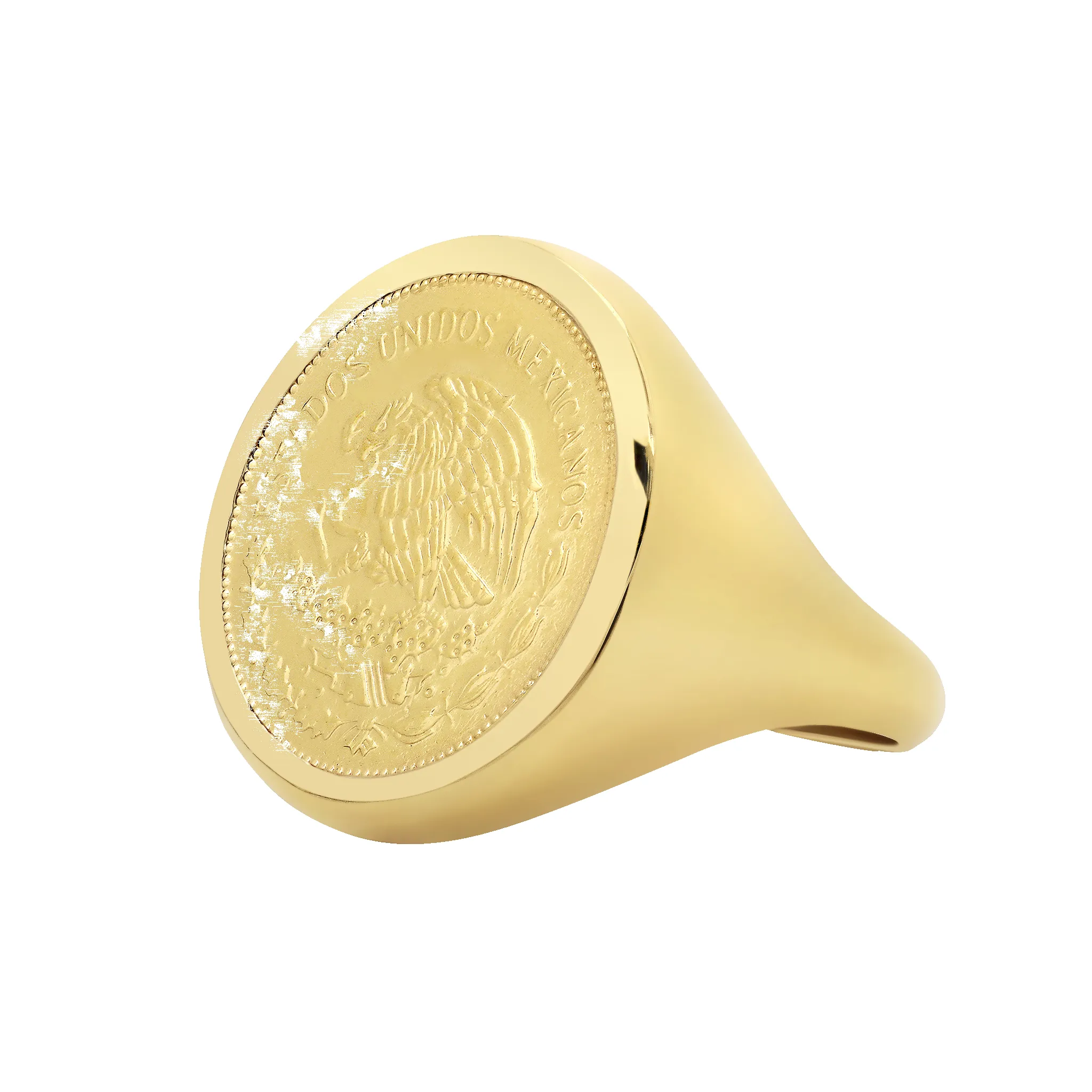 Vintage Mexican Coin Ring sold by Gabriela Artigas product image thumbnail 4