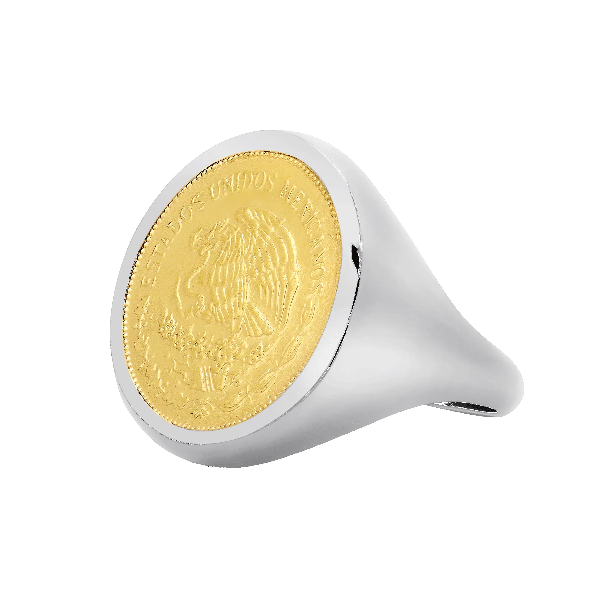 Vintage Mexican Coin Ring sold by Gabriela Artigas product image thumbnail 2