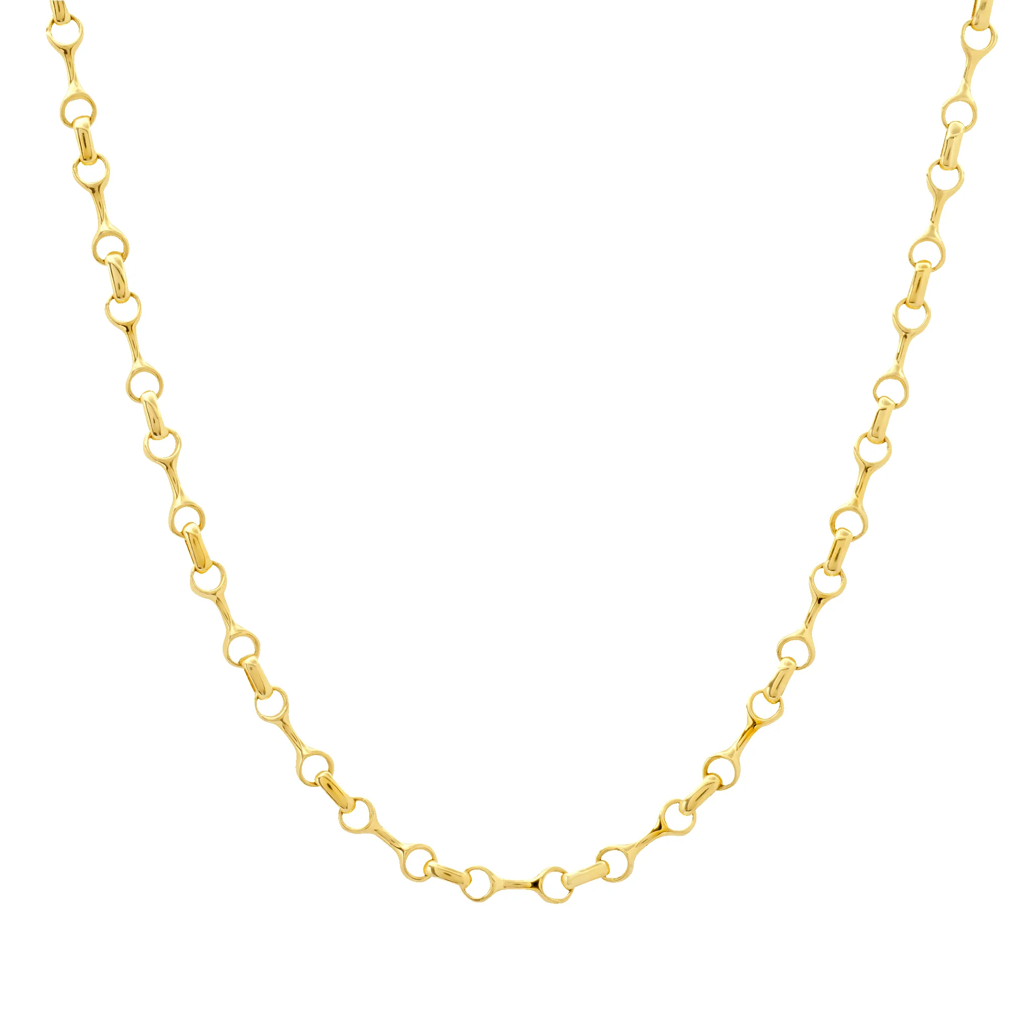 15 MM Double Beam Chain Necklace with Tusk Clasp sold by Gabriela Artigas product image thumbnail 5