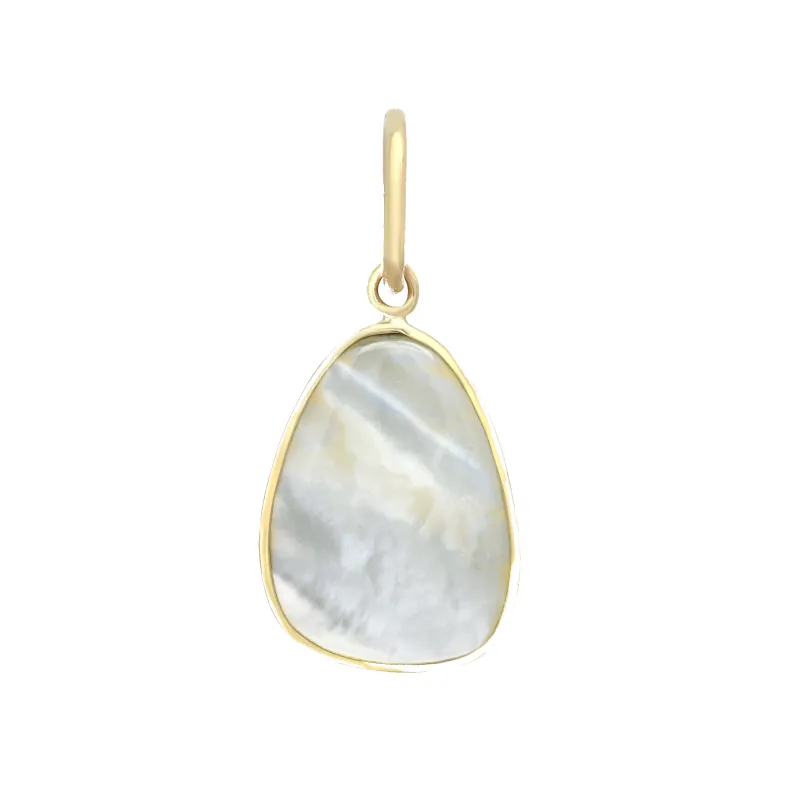 Mother of Pearl Drop Pendant sold by Gabriela Artigas