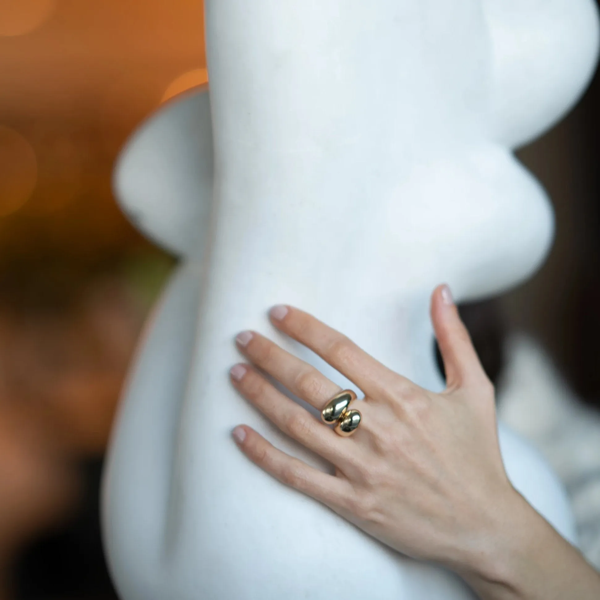 Fine Double Apse Ring sold by Gabriela Artigas product image thumbnail 2