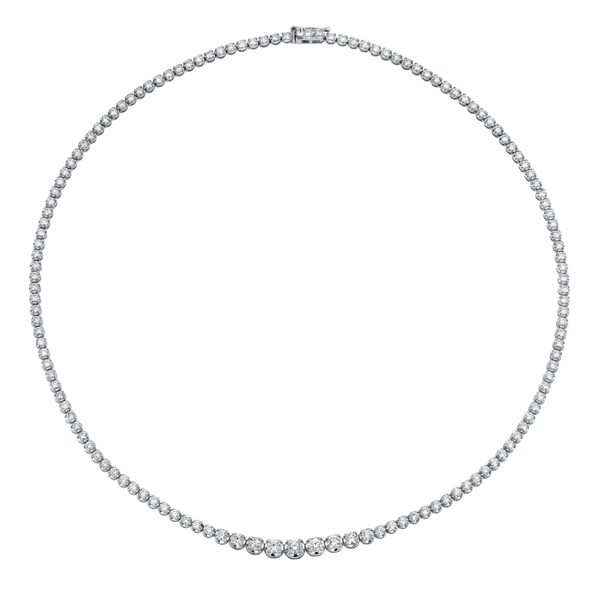 Ascending Tennis Necklace sold by Gabriela Artigas product image thumbnail 2