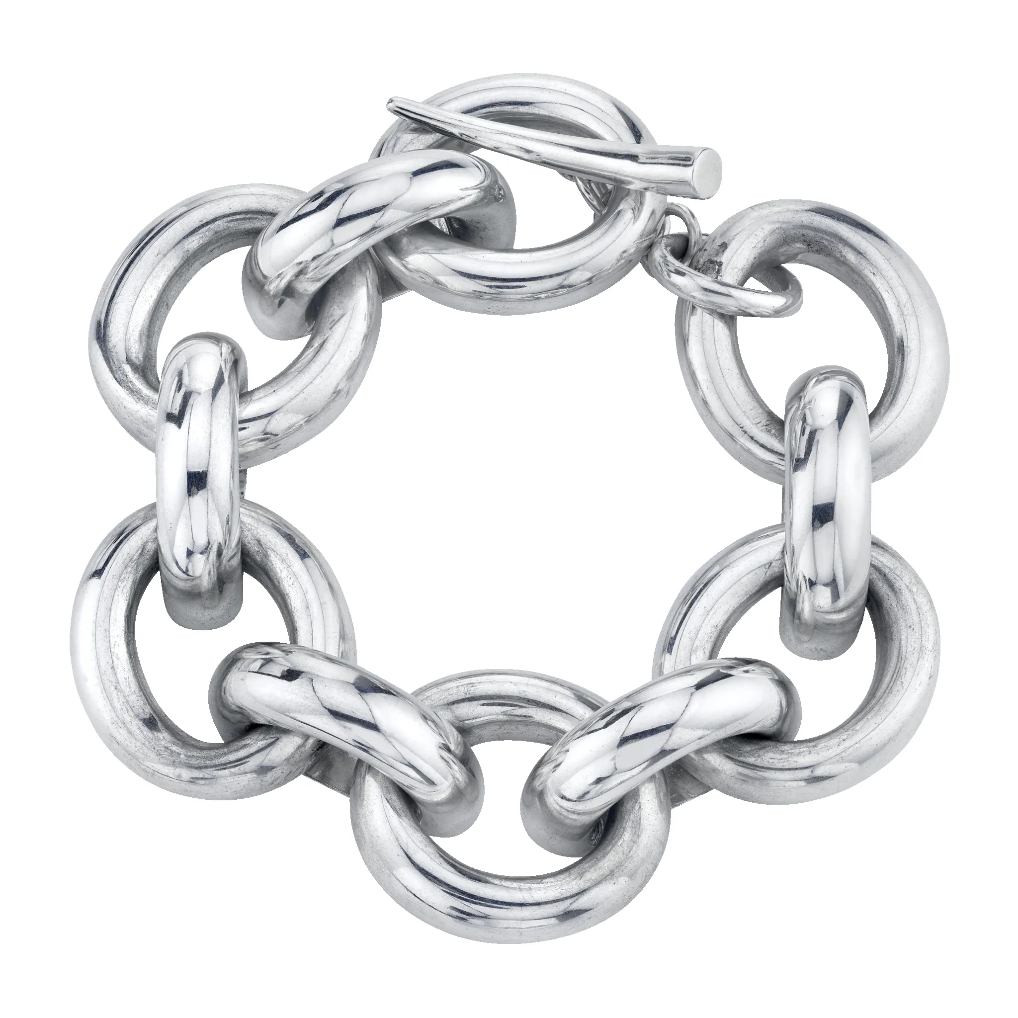 Full Link Bracelet with Tusk Clasp sold by Gabriela Artigas product image thumbnail 2