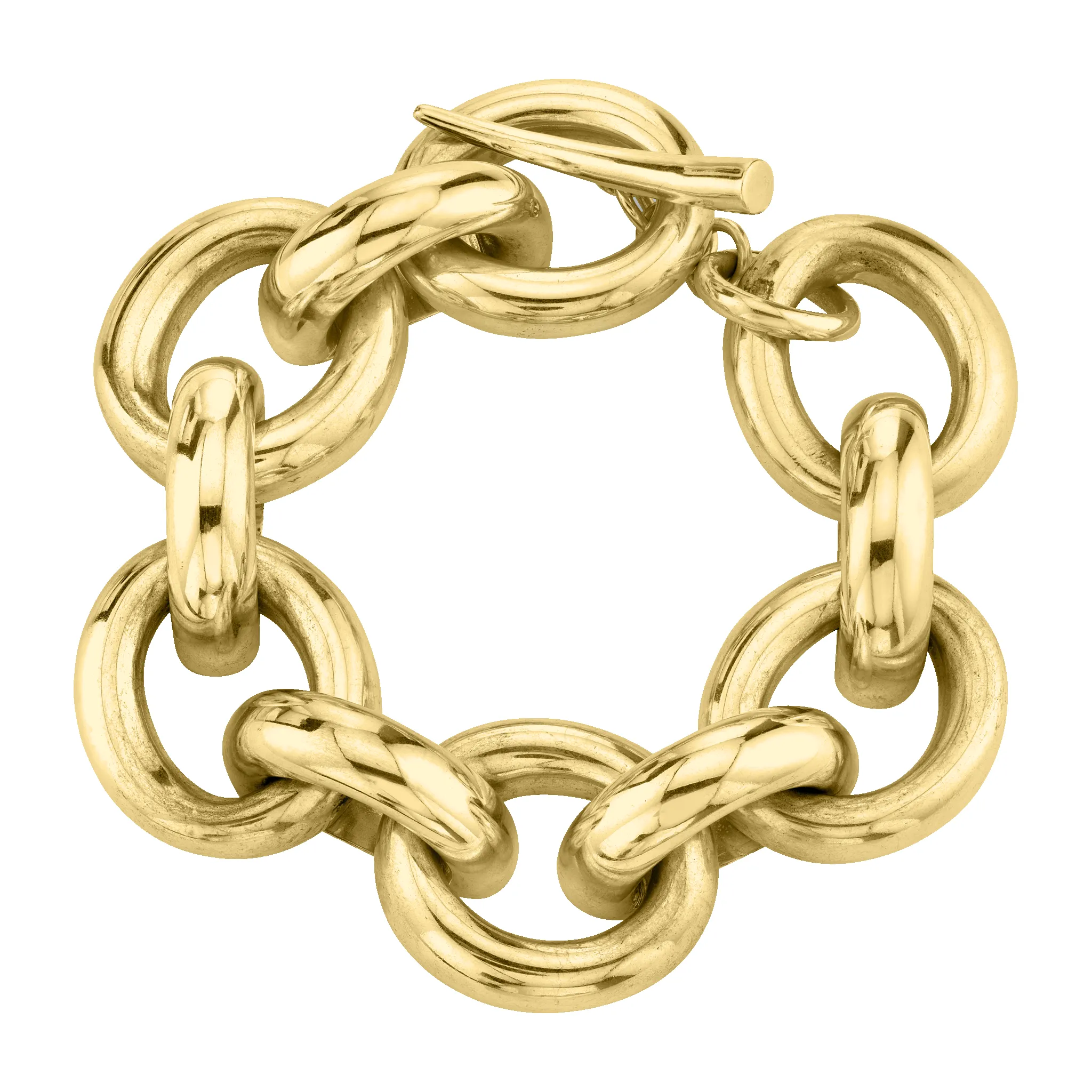 Full Link Bracelet with Tusk Clasp sold by Gabriela Artigas product image thumbnail 4