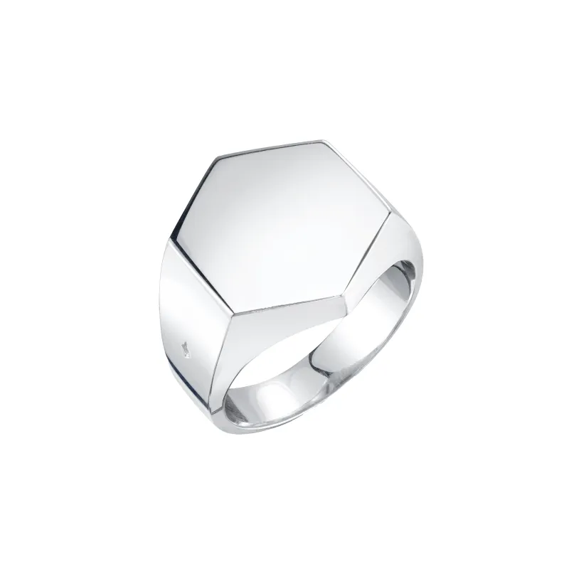17mm Hexagon Ring made by Gabriela Artigas