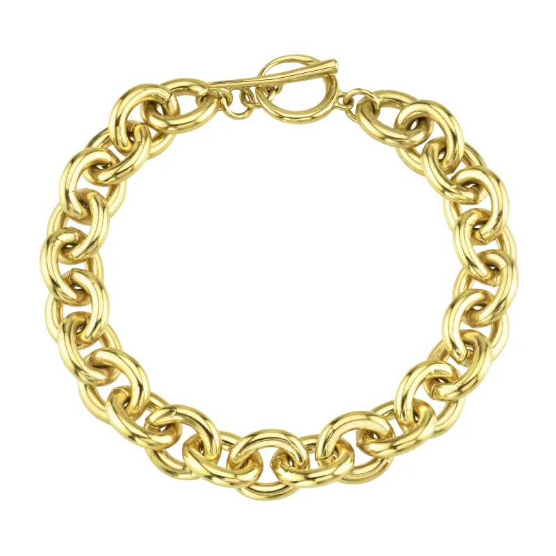 Chain Bracelet with Tusk Clasp sold by Gabriela Artigas