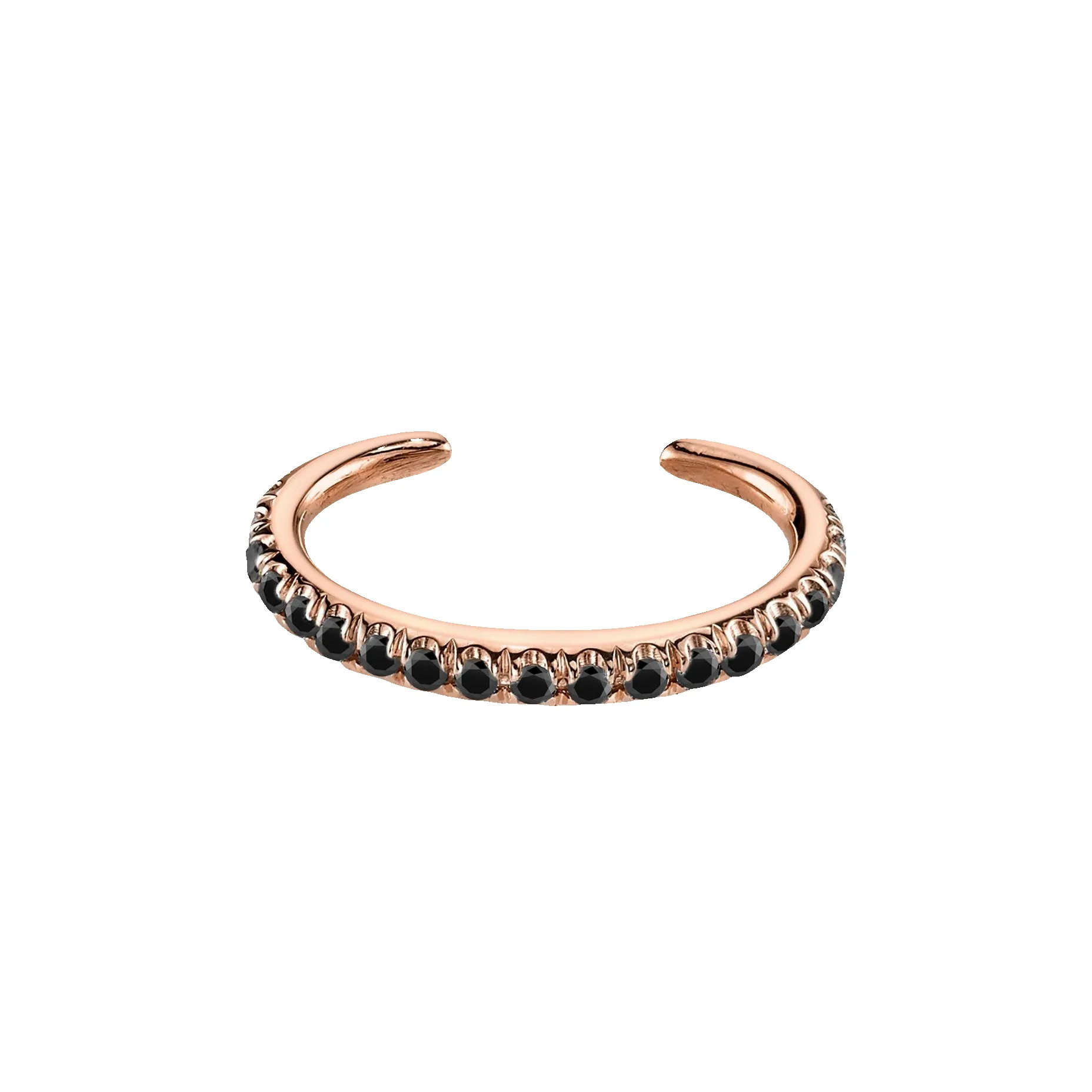 Reloaded Ear Cuff with Black Pavé Diamonds sold by Gabriela Artigas product image thumbnail 4