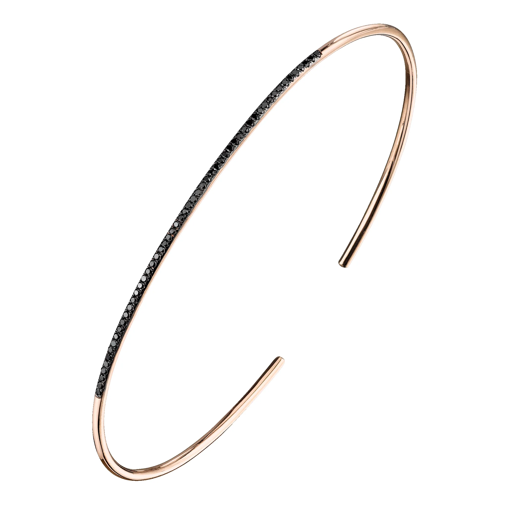 Axis Cuff with Black Pavé Diamonds sold by Gabriela Artigas product image thumbnail 4