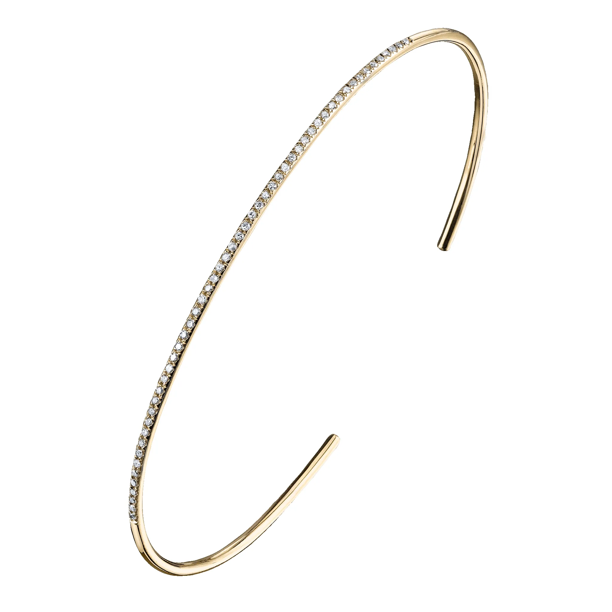 Axis Cuff with White Pavé Diamonds sold by Gabriela Artigas product image thumbnail 3