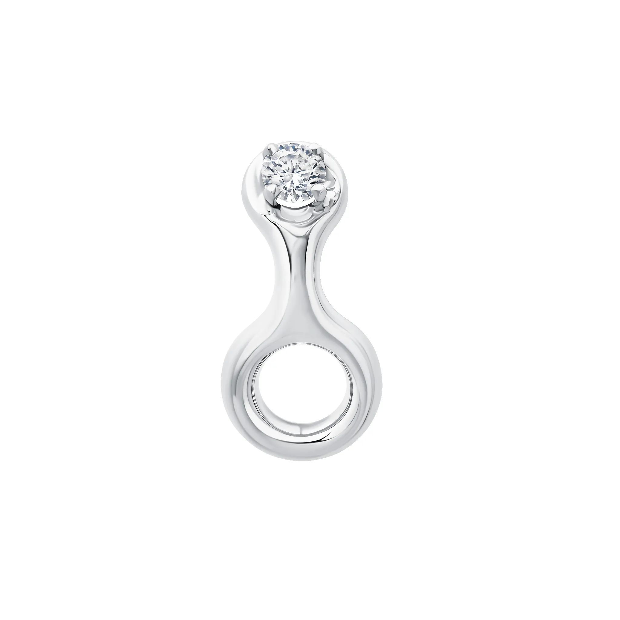 Ray Earrings with Top Diamond sold by Gabriela Artigas product image thumbnail 3