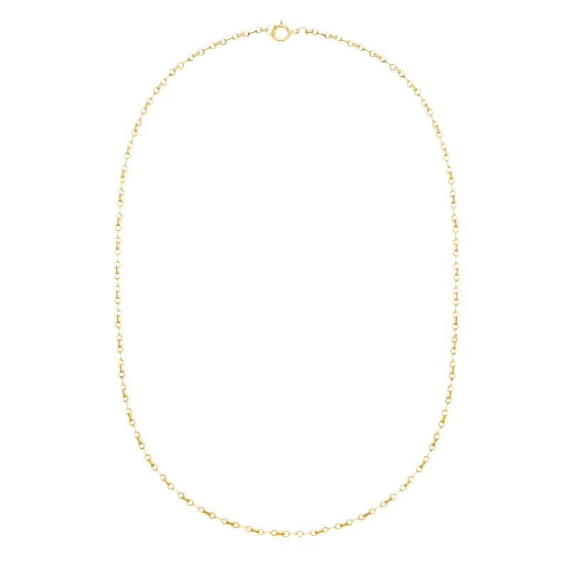 5 MM Double Beam Chain Necklace made by Gabriela Artigas