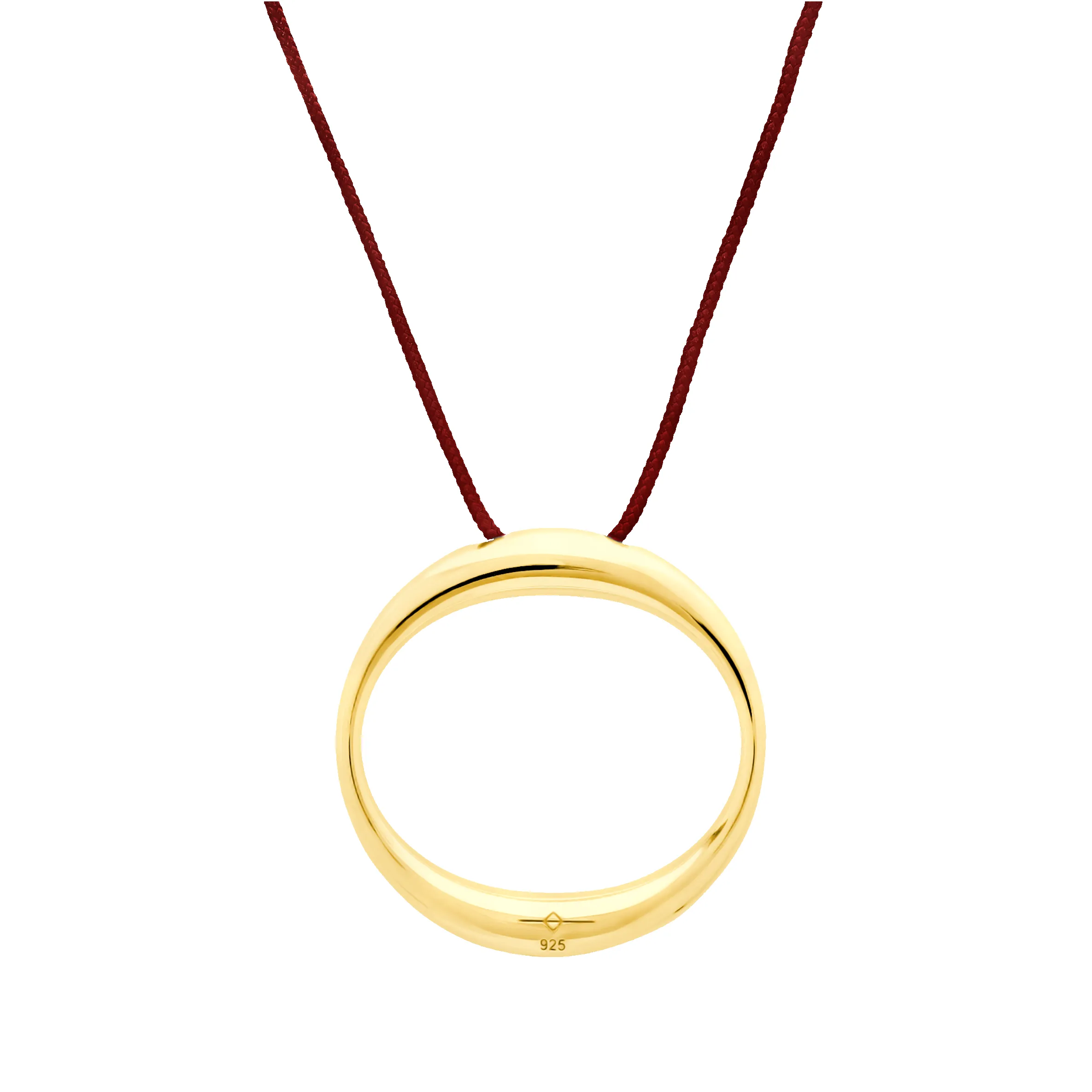 Small O Pendant on Cord sold by Gabriela Artigas product image thumbnail 4