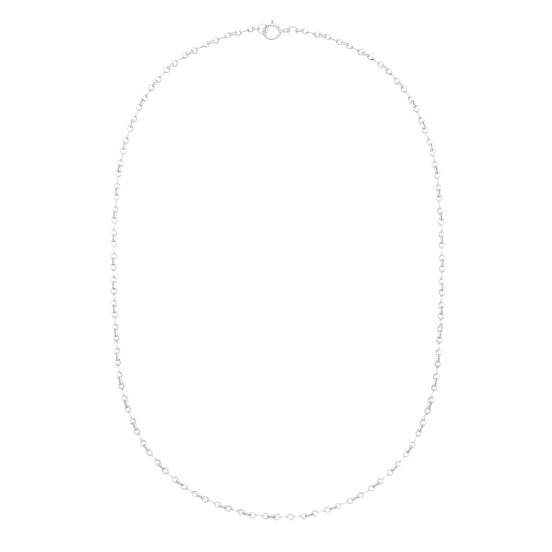 Mini Double Beam Chain Necklace sold by Gabriela Artigas product image thumbnail 2