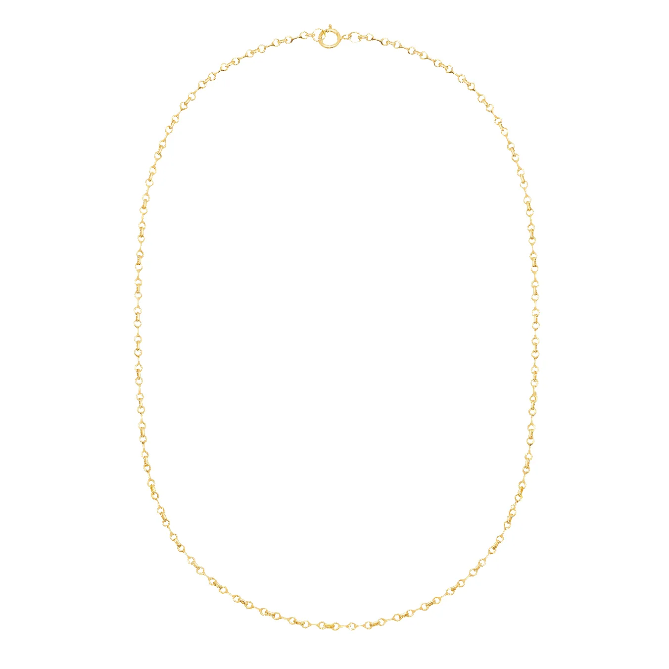 Mini Double Beam Chain Necklace sold by Gabriela Artigas