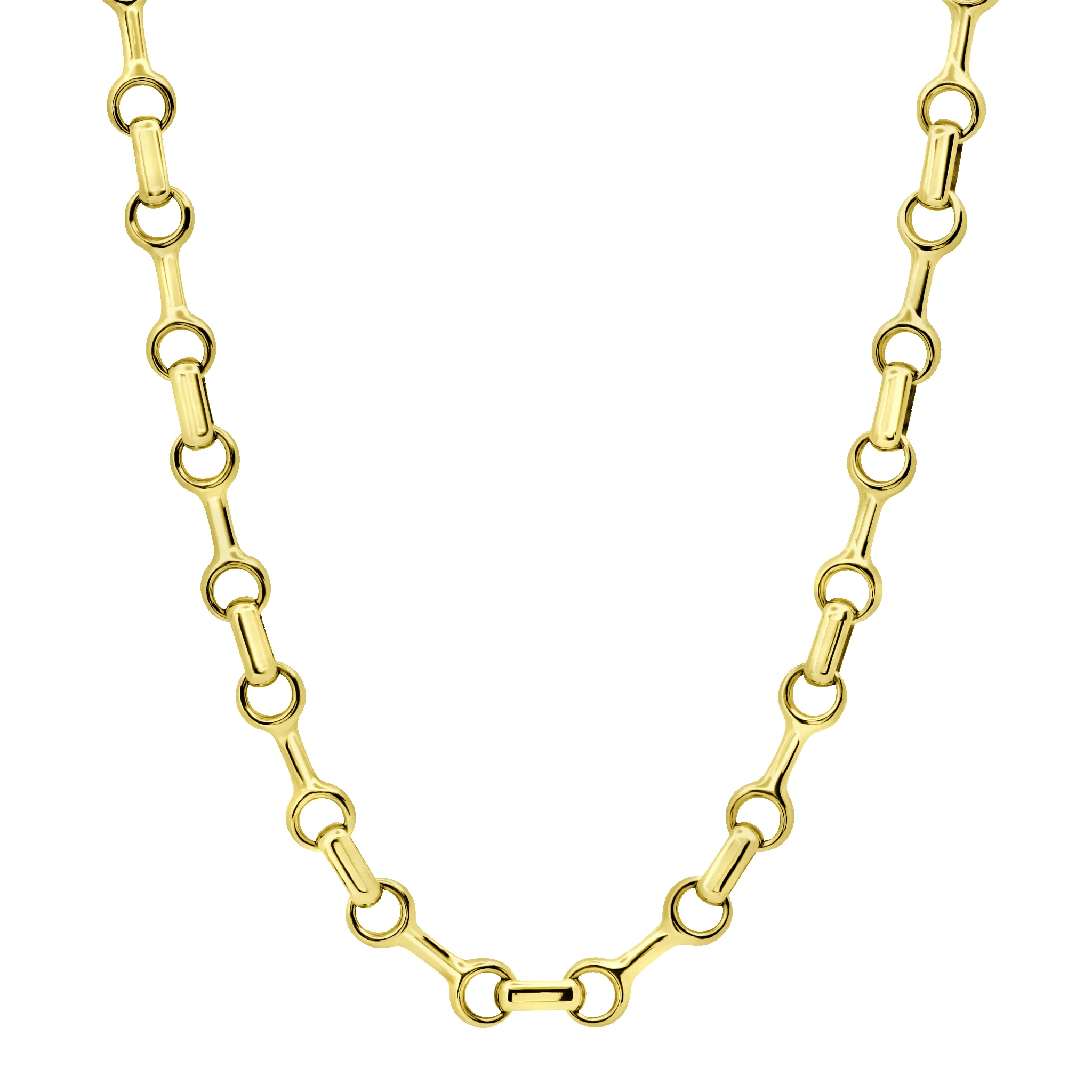 Large Double Beam Chain Necklace sold by Gabriela Artigas product image thumbnail 3