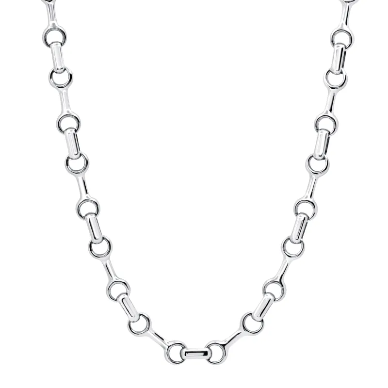 Large Double Beam Chain Necklace made by Gabriela Artigas