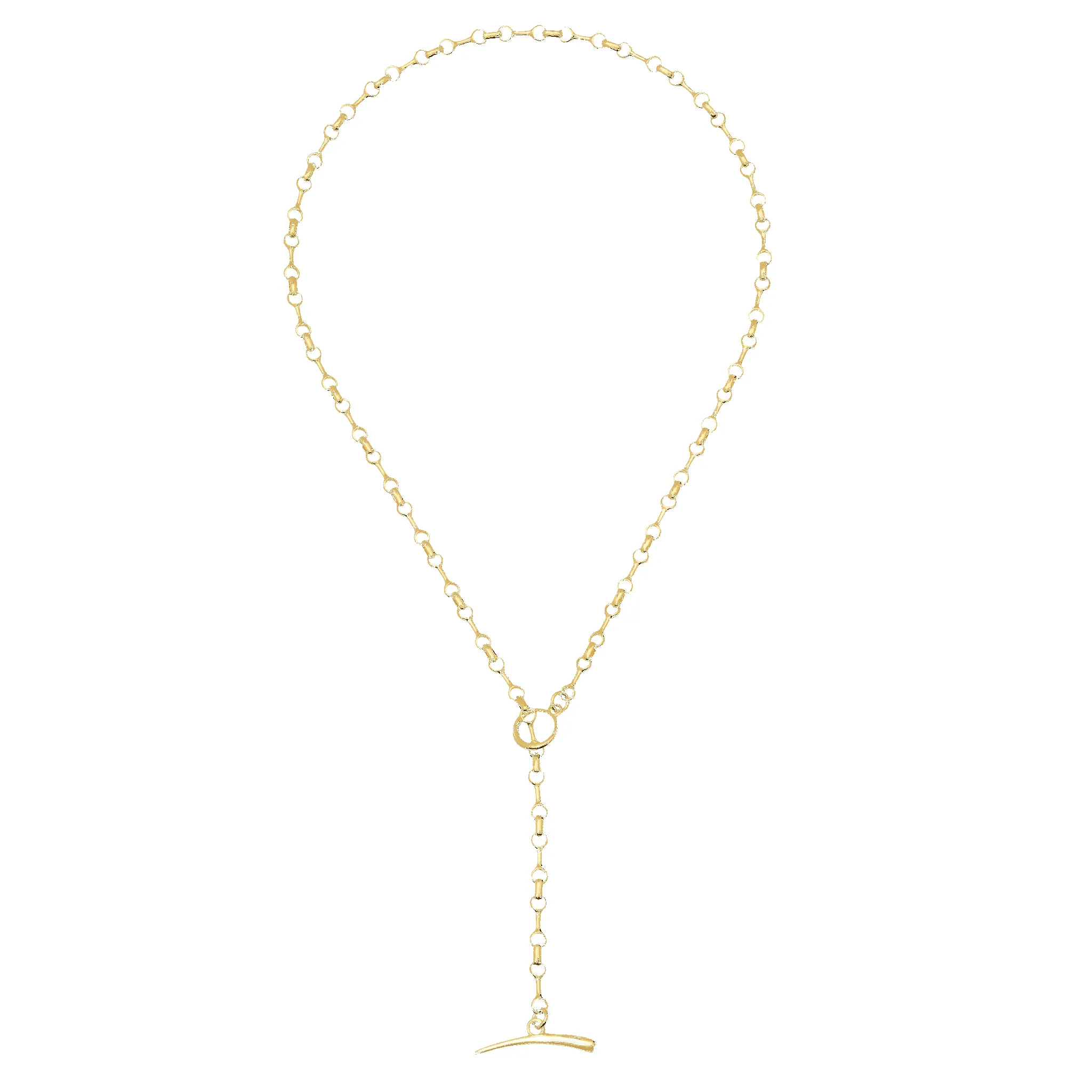 Small Double Beam Chain Necklace sold by Gabriela Artigas