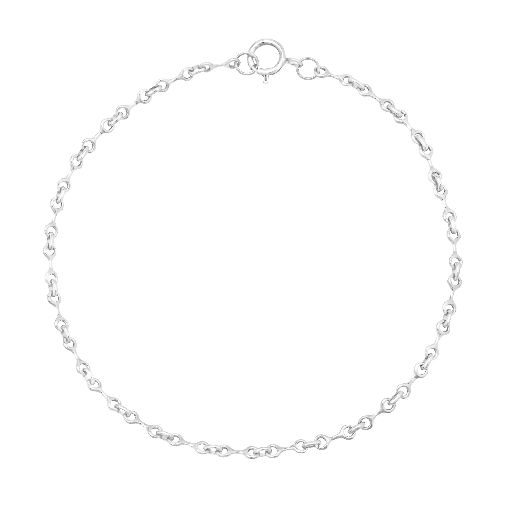 Mini Double Beam Chain Bracelet sold by Gabriela Artigas product image thumbnail 2