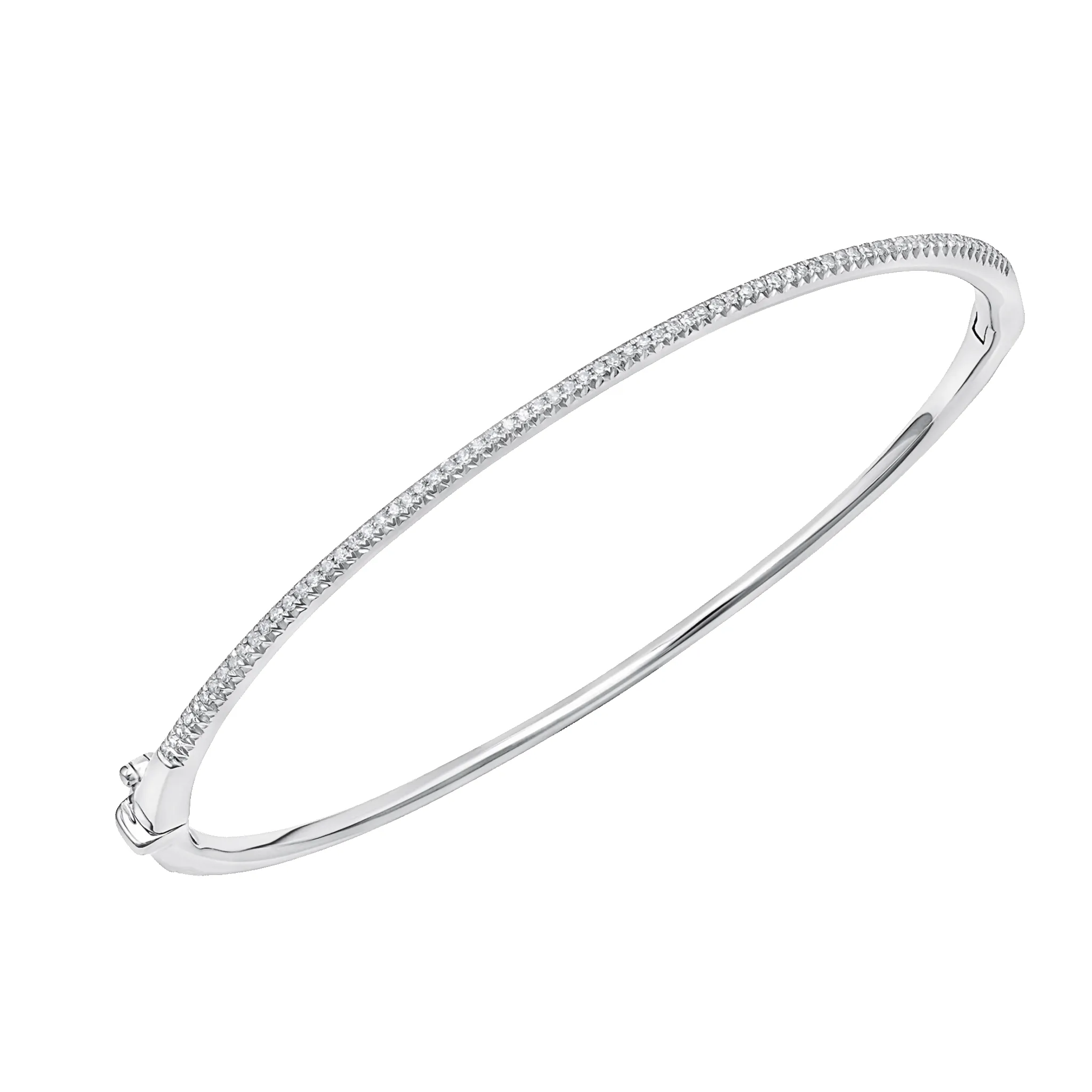 Oval Axis Bangle with Pave Diamonds sold by Gabriela Artigas product image thumbnail 2